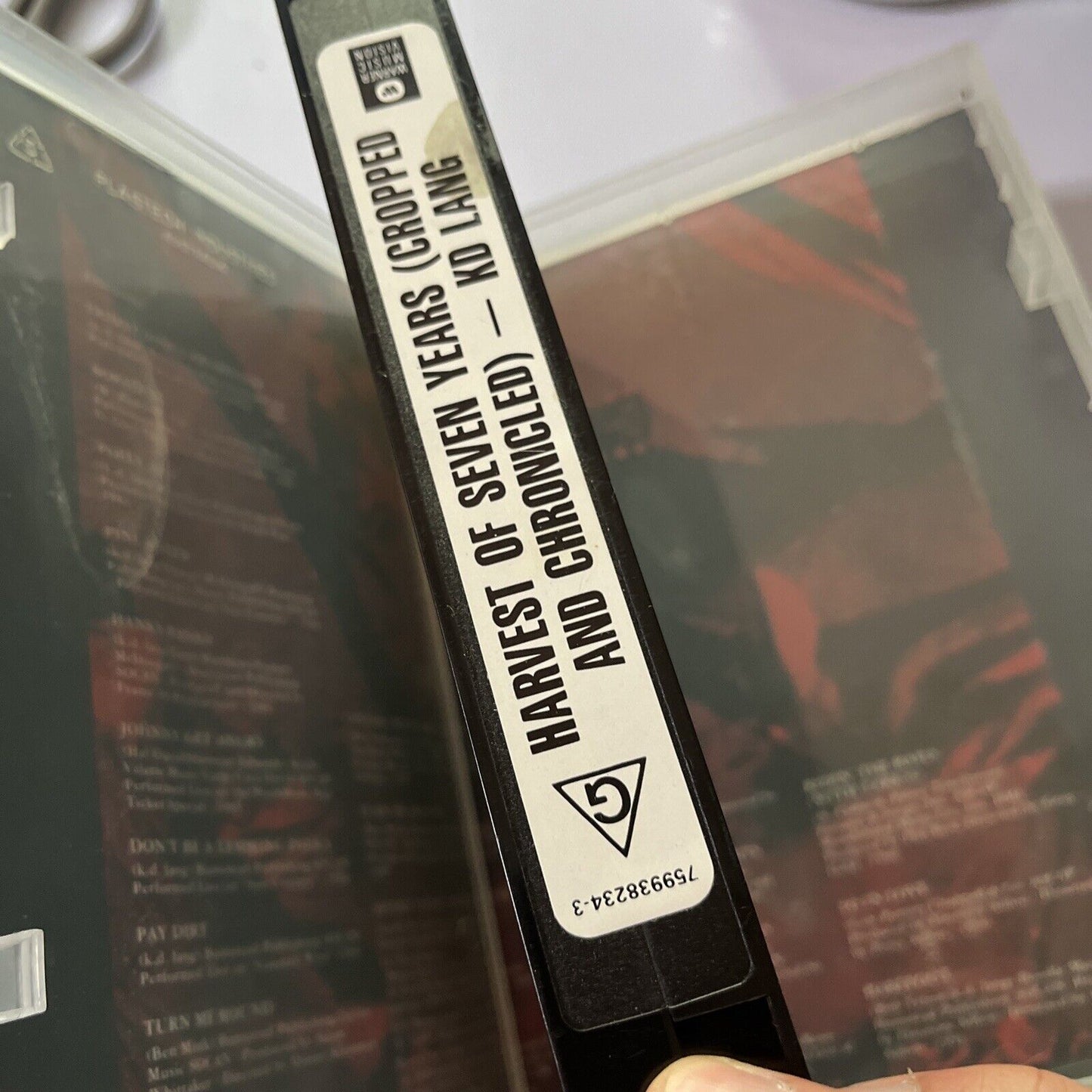 K.D. Lang - The Harvest of Seven Years (Cropped & Chronicled) (VHS, 1991) PAL