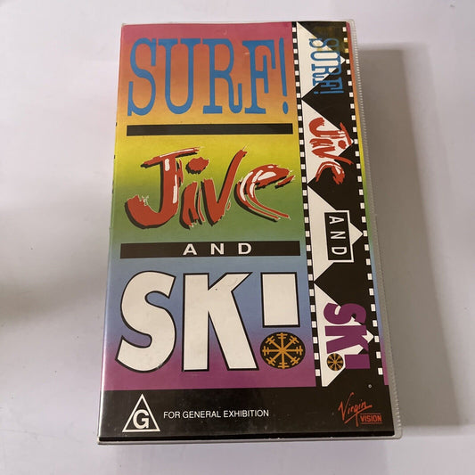 Surf! Jive And Ski With Empty Pockets (VHS, 1994) Matt Parkinson PAL