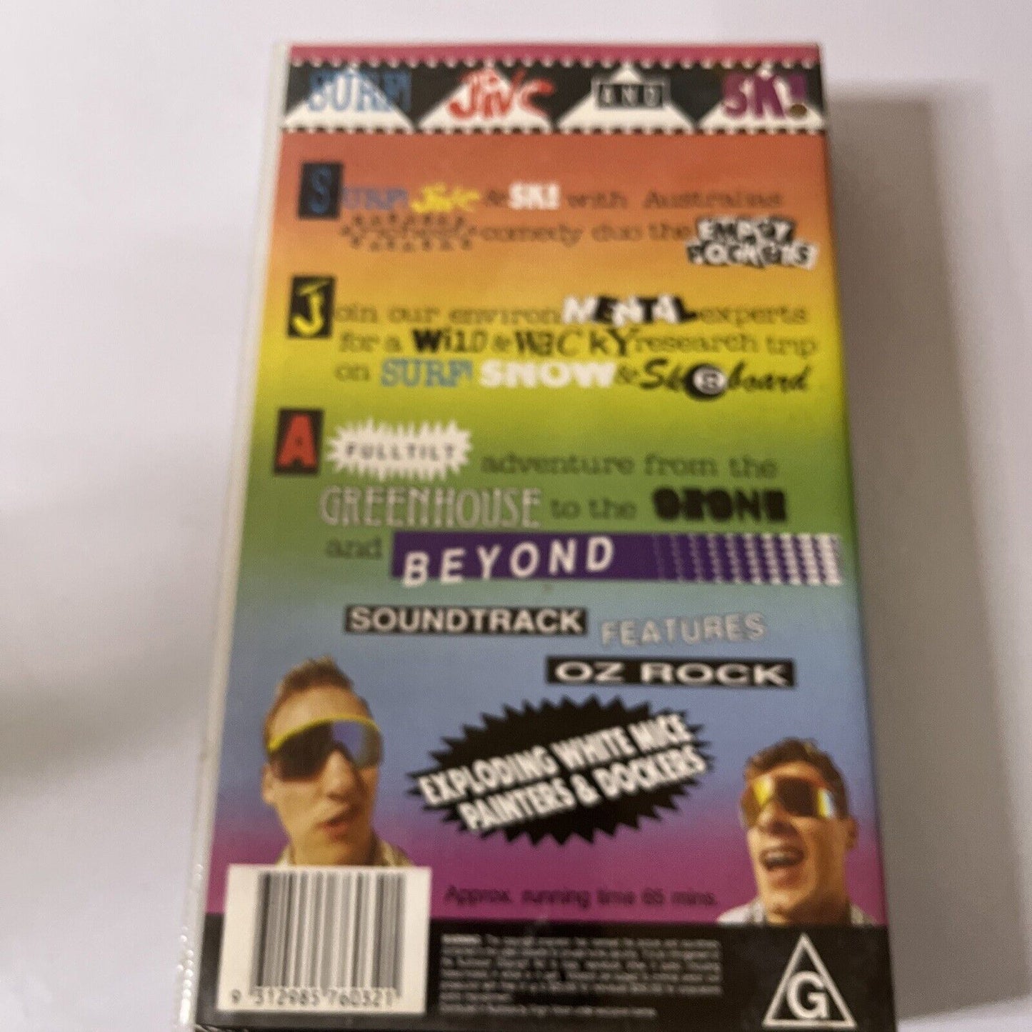 Surf! Jive And Ski With Empty Pockets (VHS, 1994) Matt Parkinson PAL