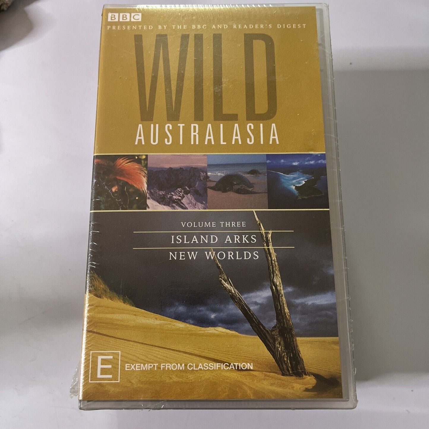 *New Sealed* Wild Australasia - Volume 1,2,3 BBC (VHS, 2004) PAL