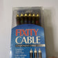 Fixity Cable - Gold Plated Component 1.5m Cable RCA Male To Male