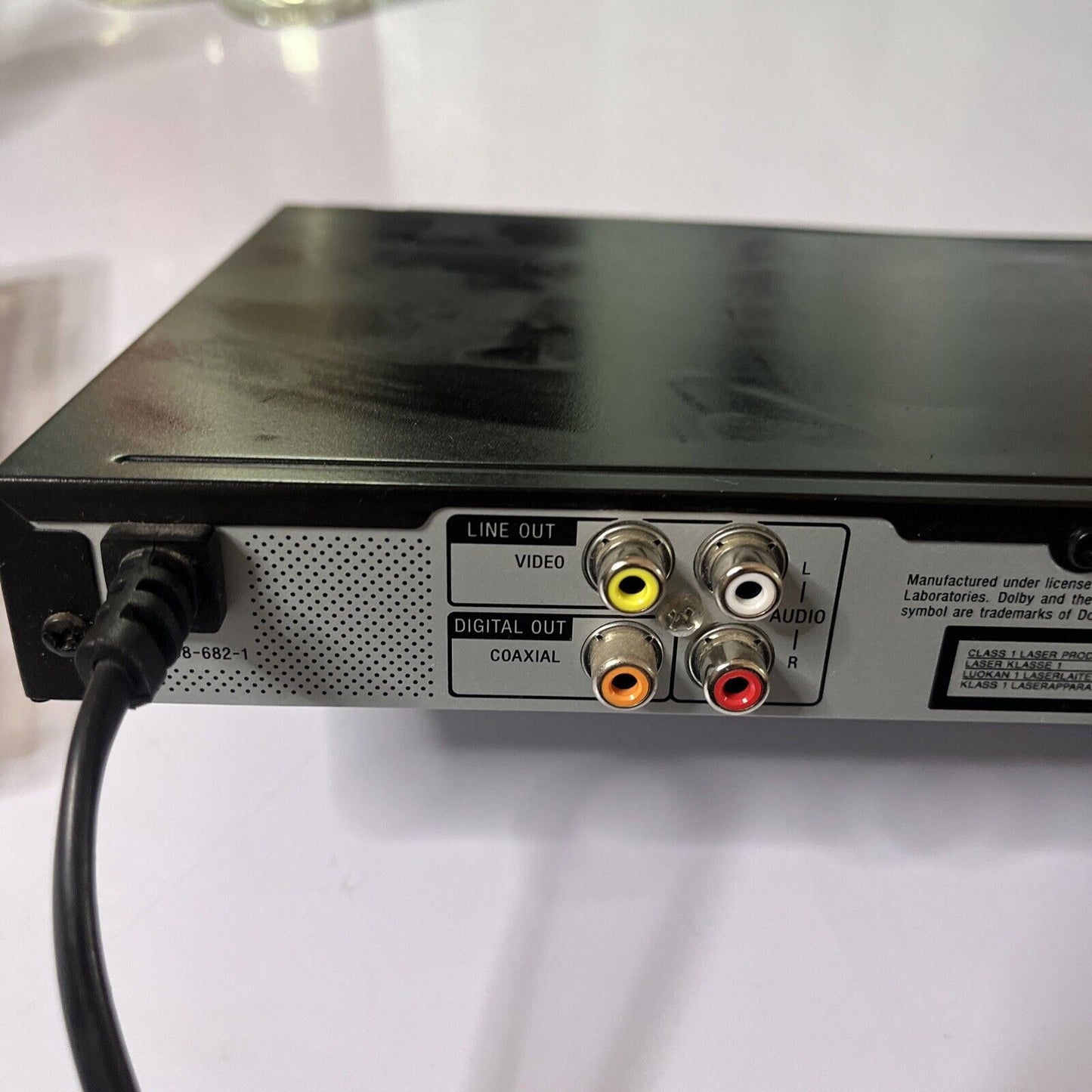 Sony CD/DVD Player DVP-SR110 *No Remote*