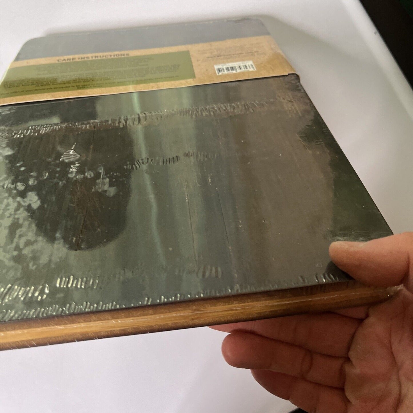 *New Sealed* Peer Sorensen Black Bamboo Steak Board 33x23cm