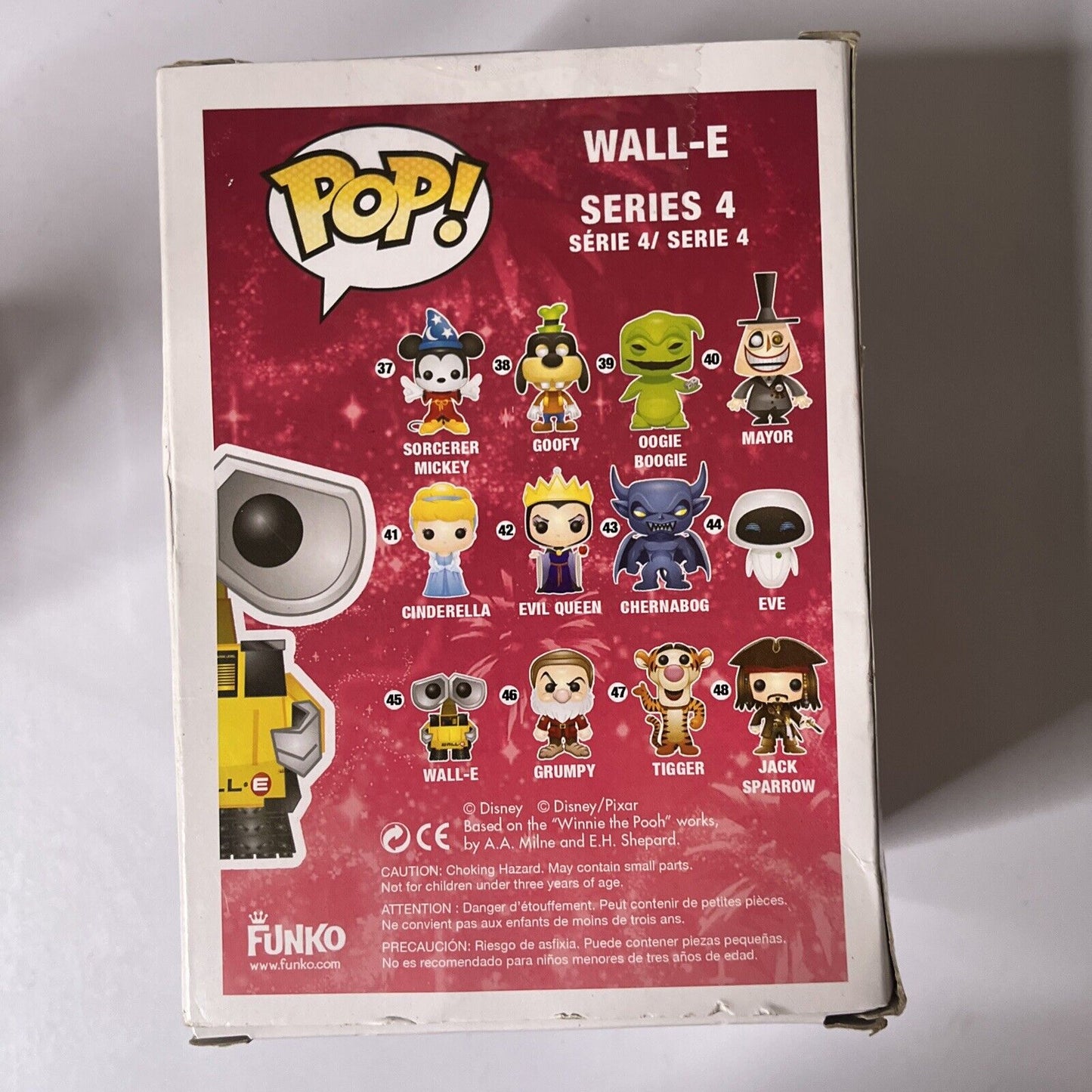 Wall-E No. 45 Disney Funko Pop Vinyl