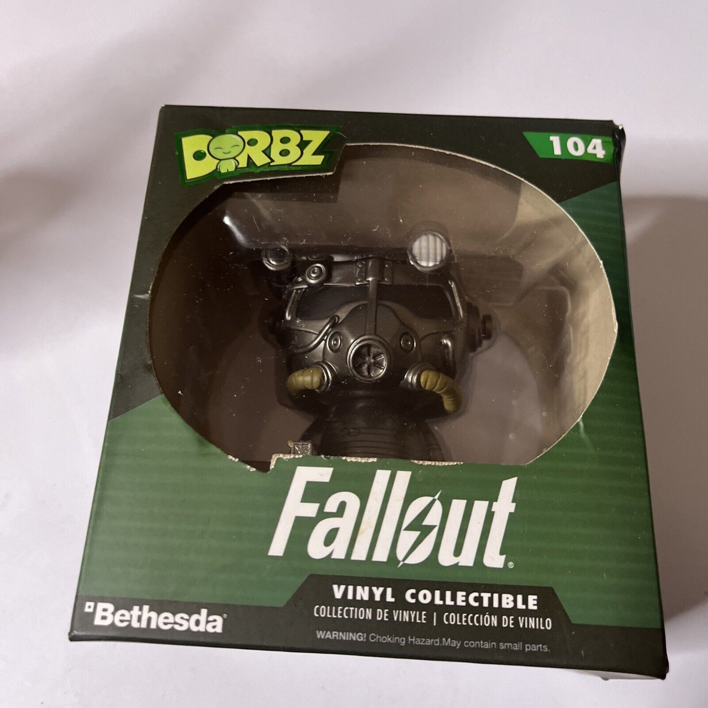 Dorbz Fallout Power Armor Vinyl Collectable Figure #104 Bethesda Funko Pop Boxed