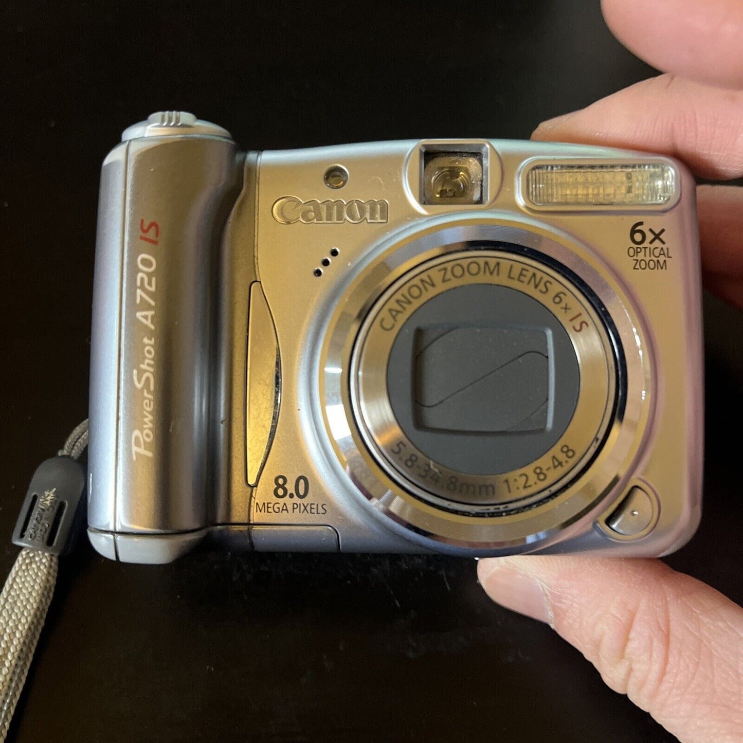 Canon PowerShot A720 IS Digital Camera 8.0MP with Manual and Box