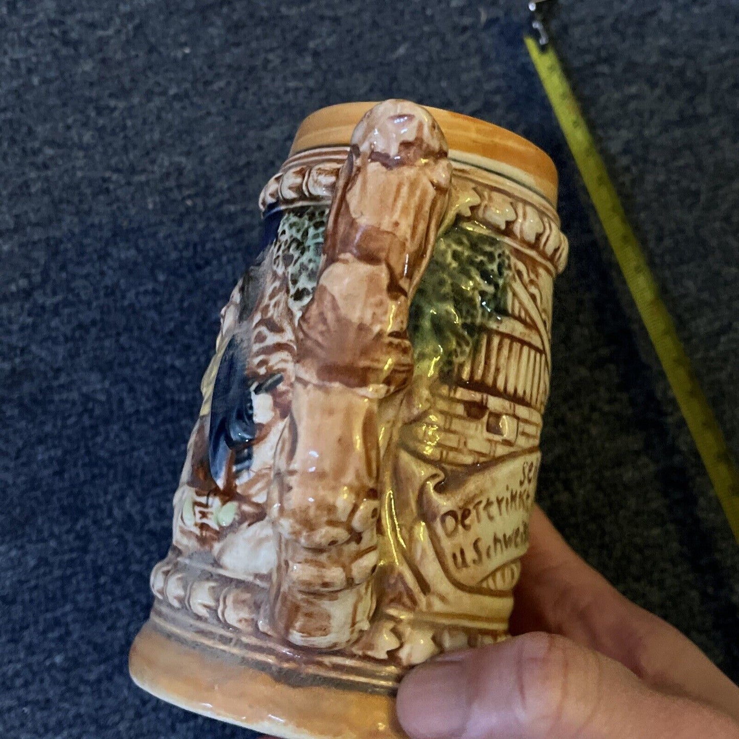 5x Beer Stein Ceramic Various: Palmar , Made In Japan And More