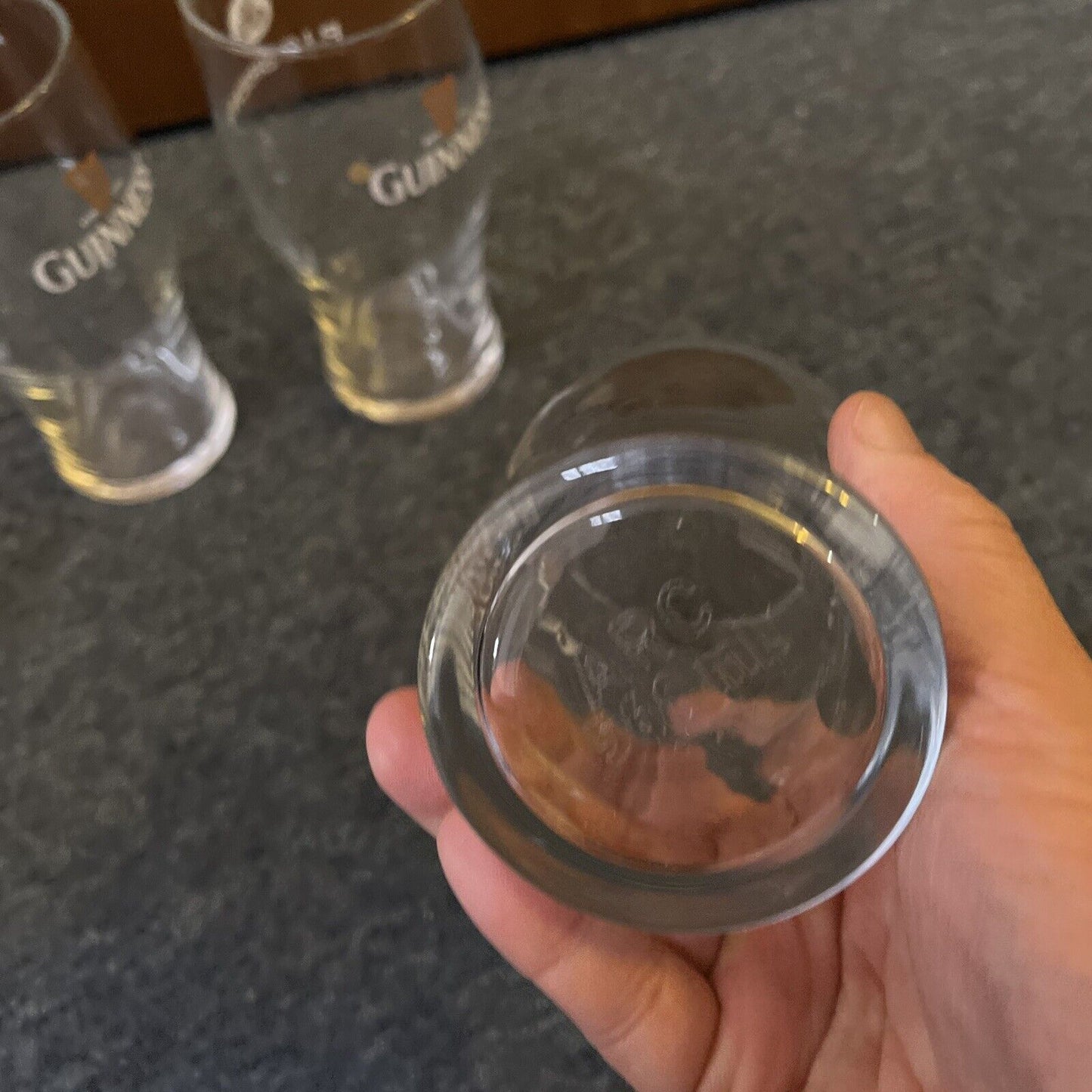 4x Guinness P.J. O'Brien's Beer Glass 560ml ARC