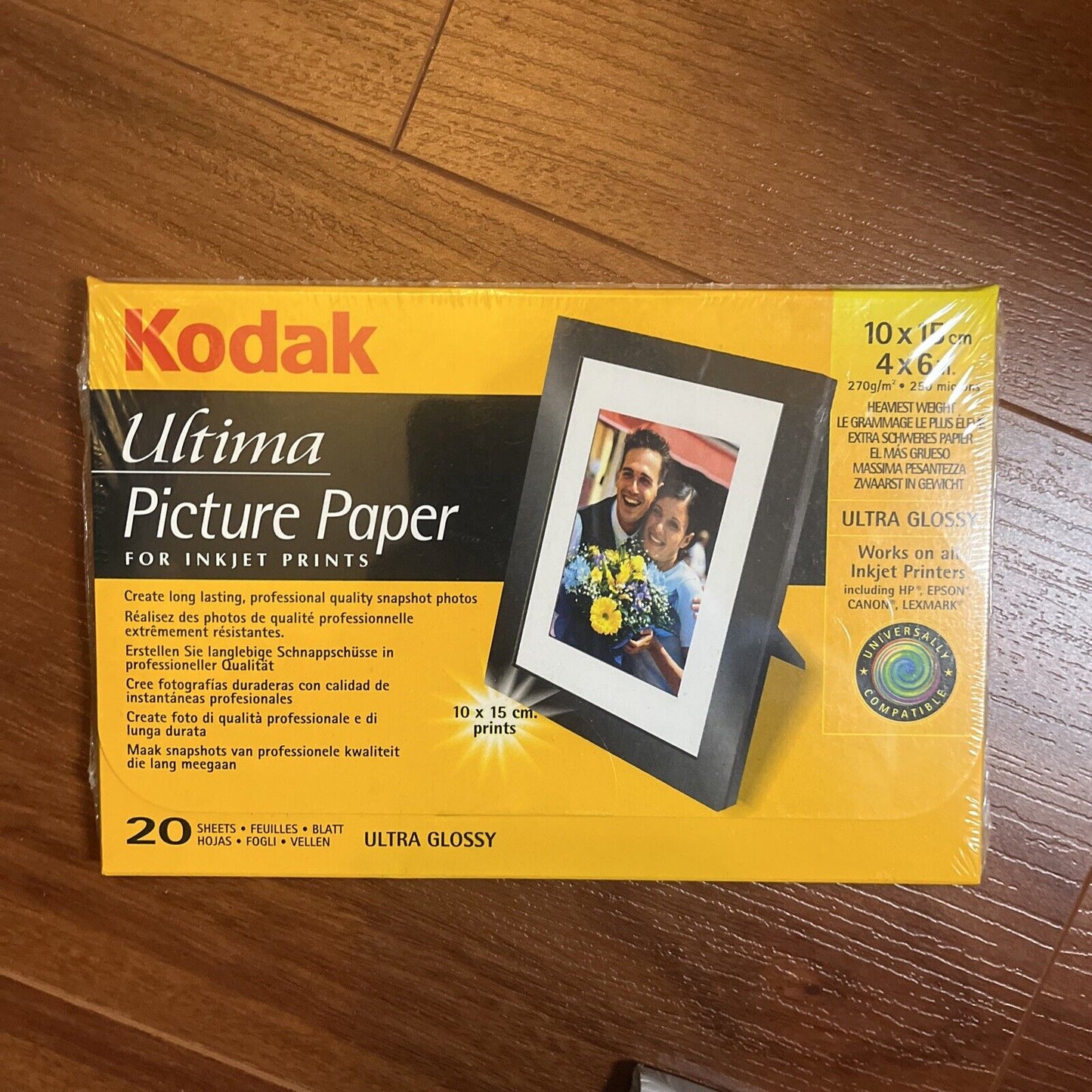 Kodak Premium Photo Paper 68 Sheets Ultra Gloss 10x15cm 4x6" 230gsm 200 microns