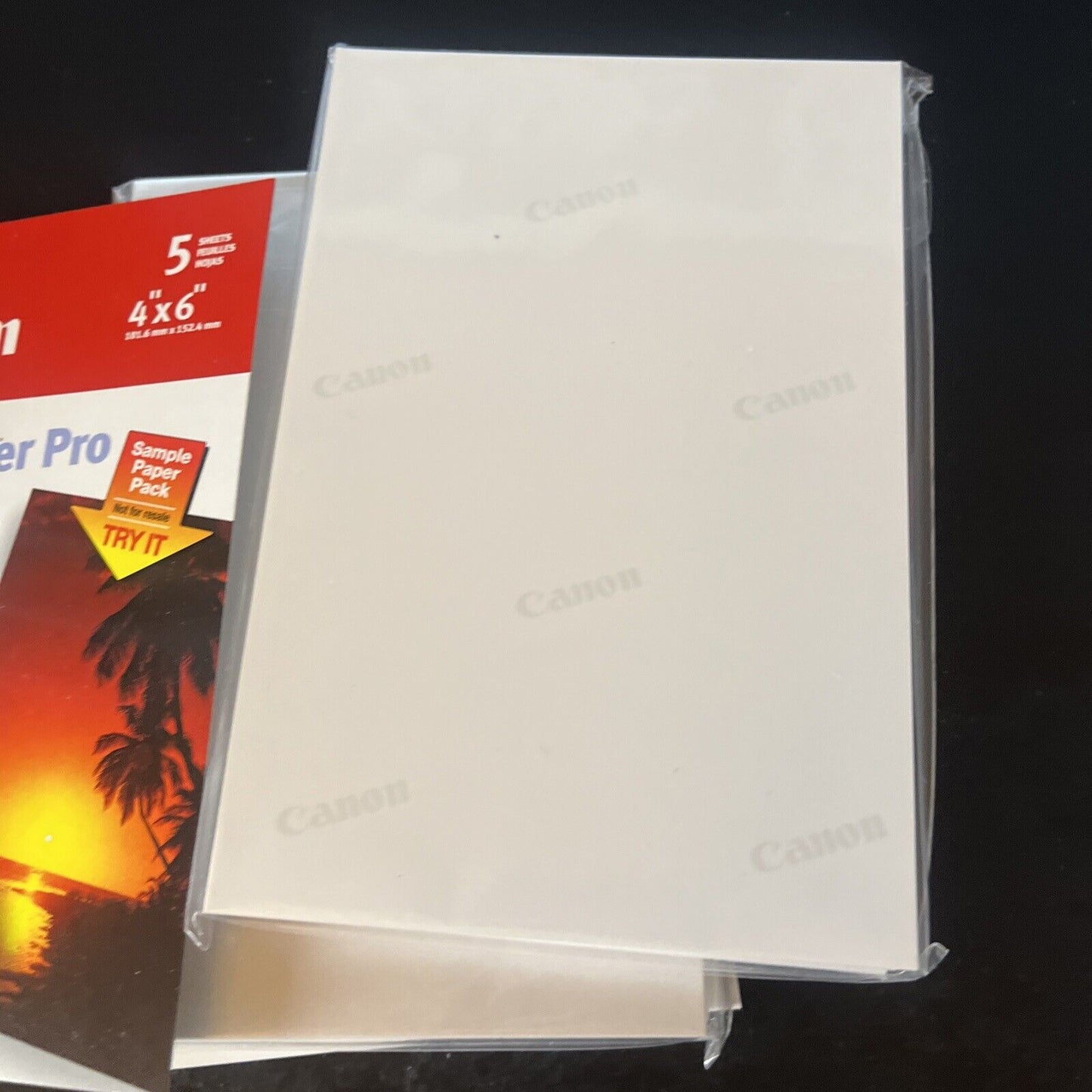 5x Canon Genuine Photo Paper Plus Glossy 4x6" 10x15cm 240 Sheets 245gm