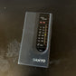 Sanyo RP42 Portable Pocket AM/FM Radio *Missing Battery Lid*