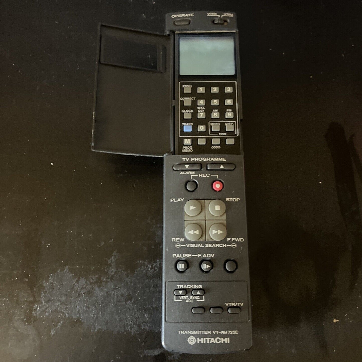 Genuine Hitachi VT-RM725E Remote Control For VCR