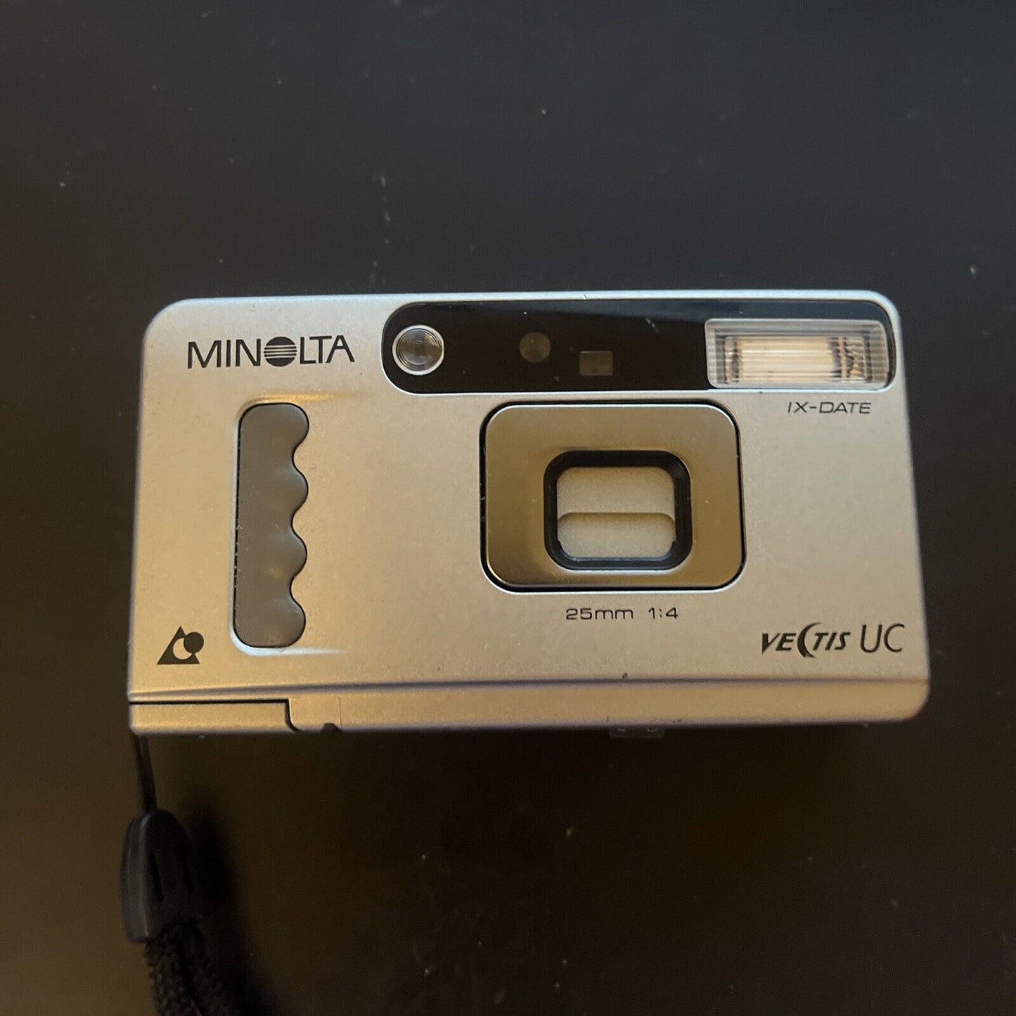 Minolta Vectis UC Film Camera APS Film *Missing Battery Lid*