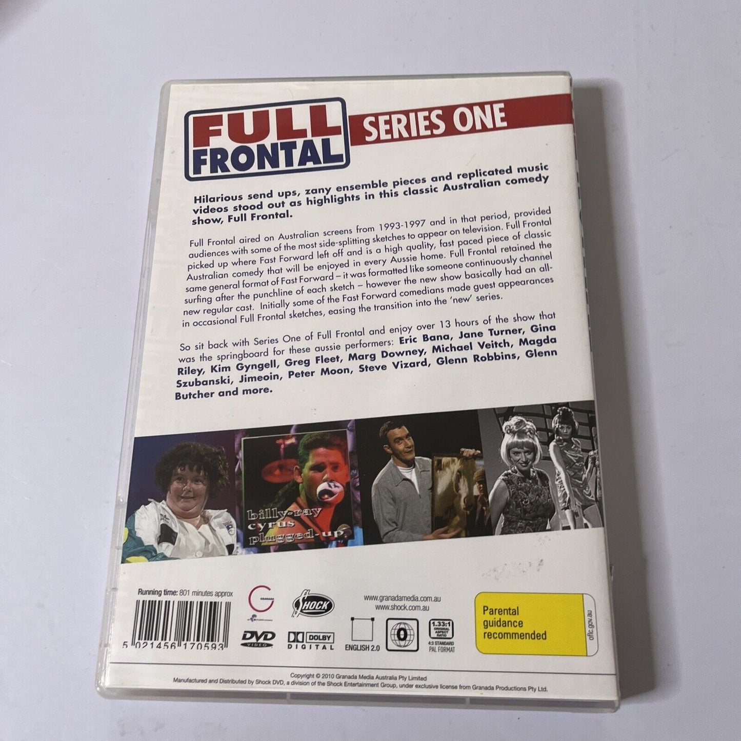 Full Frontal : Series 1 (DVD, 1993, 4-Disc) Eric Bana, All Regions