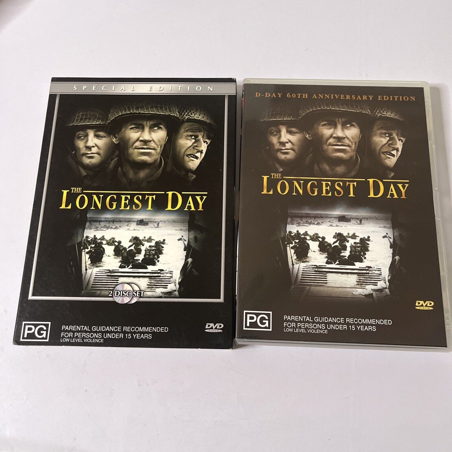 The Longest Day - 60th Anniversary Edition (DVD, 1962, 2-Disc) Region 4