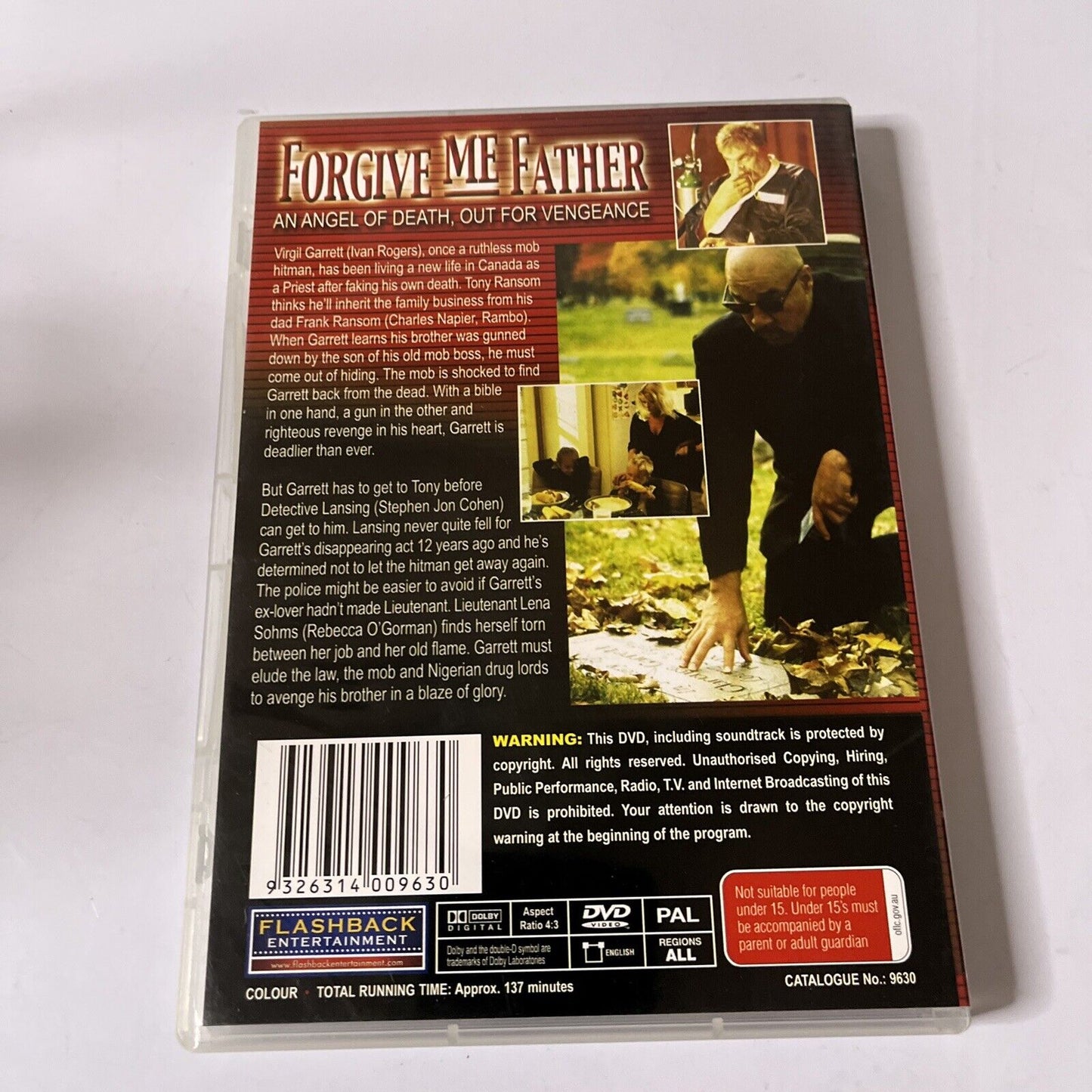 Forgive Me Father (DVD, 2001) Ivan Rogers NEW All Regions