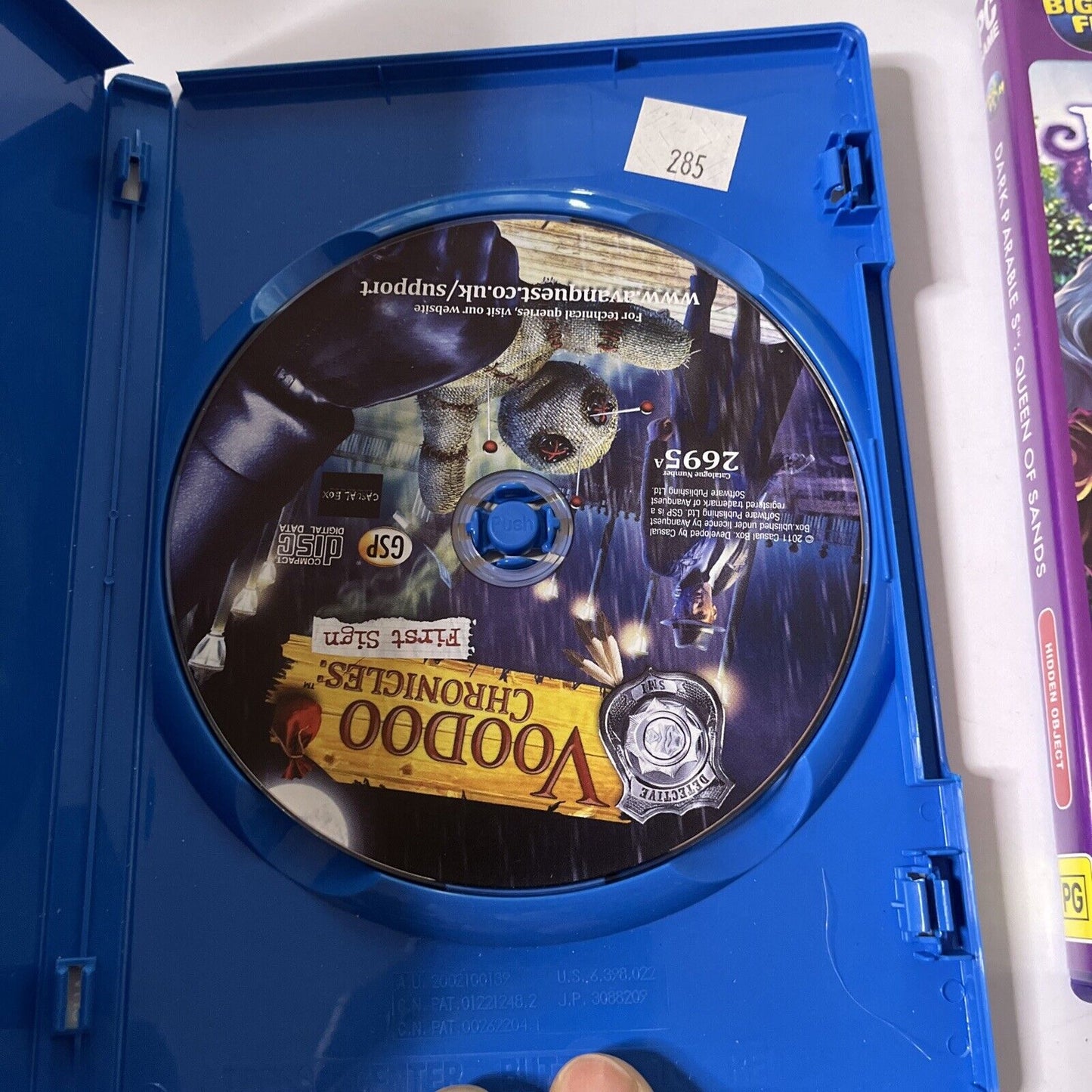 Voodoo Chronicles: First Sign / Dark Parables Queen Of Sands PC Hidden Object