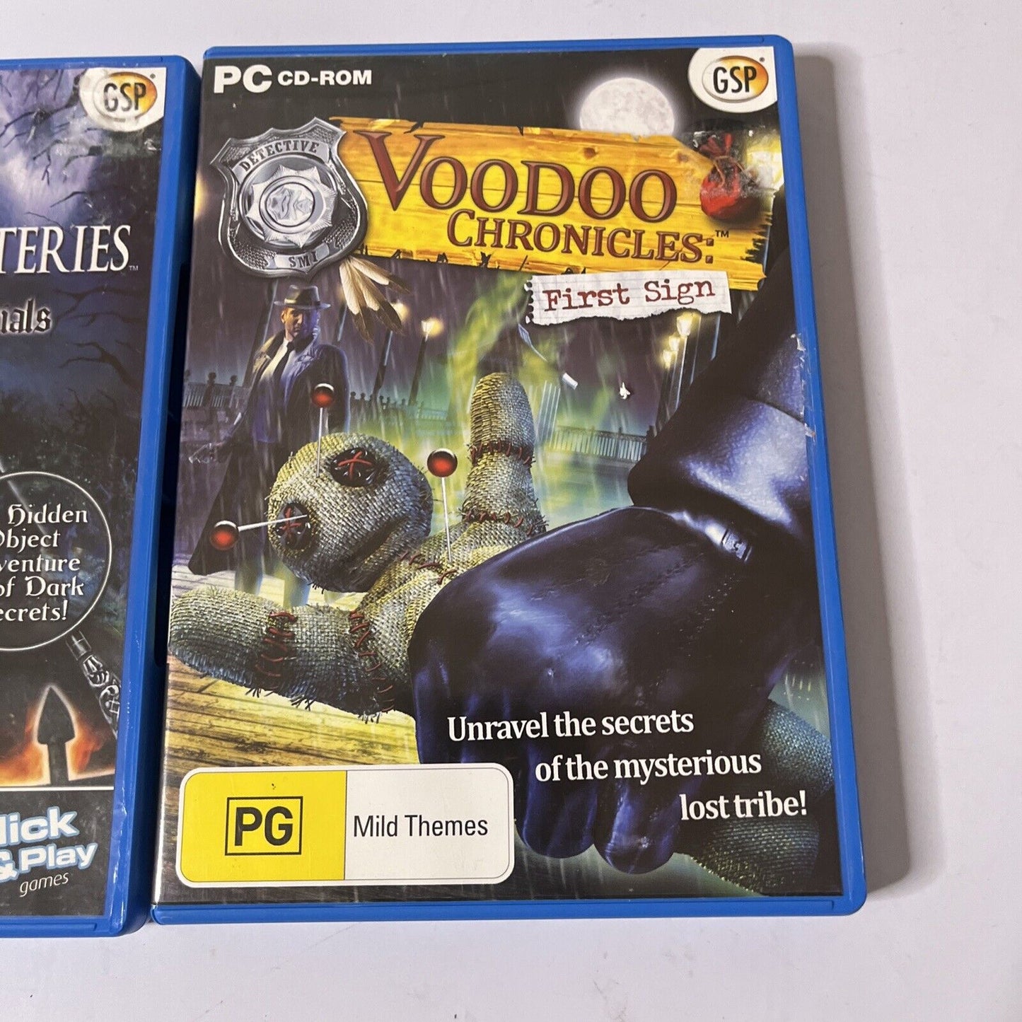 Voodoo Chronicles: First Sign / Midnight Mysteries Salem Witch Trials PC CDROM