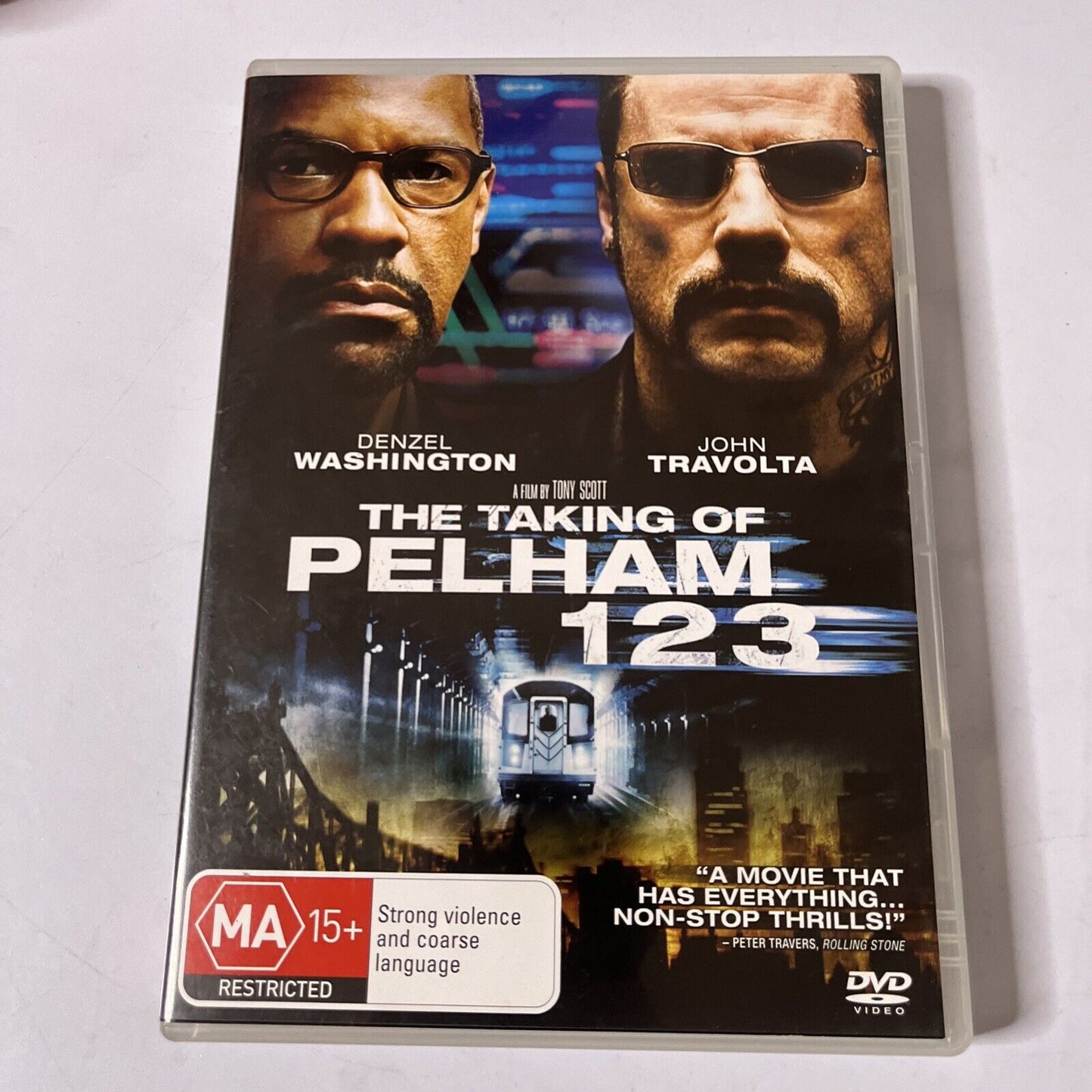 The Taking Of Pelham 123 (DVD, 2009) Denzel Washington, John Travolta Region 4