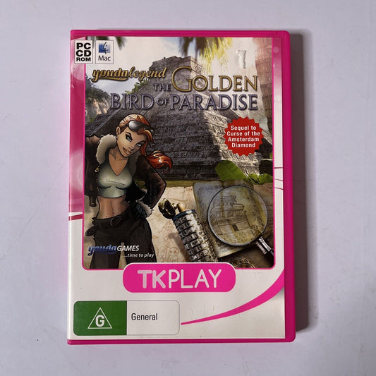 The Golden Bird of Paradise - Younda Legend PC MAC CDROM Hidden Object Game