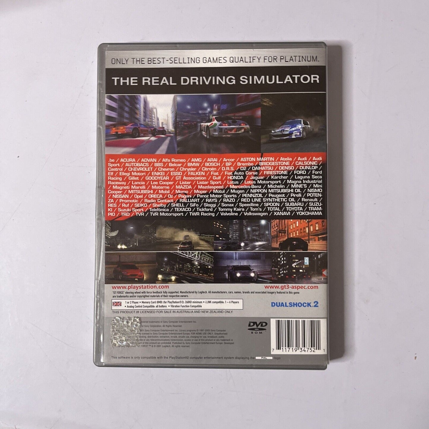 Gran Turismo 3 A-Spec Sony Playstation 2 PAL