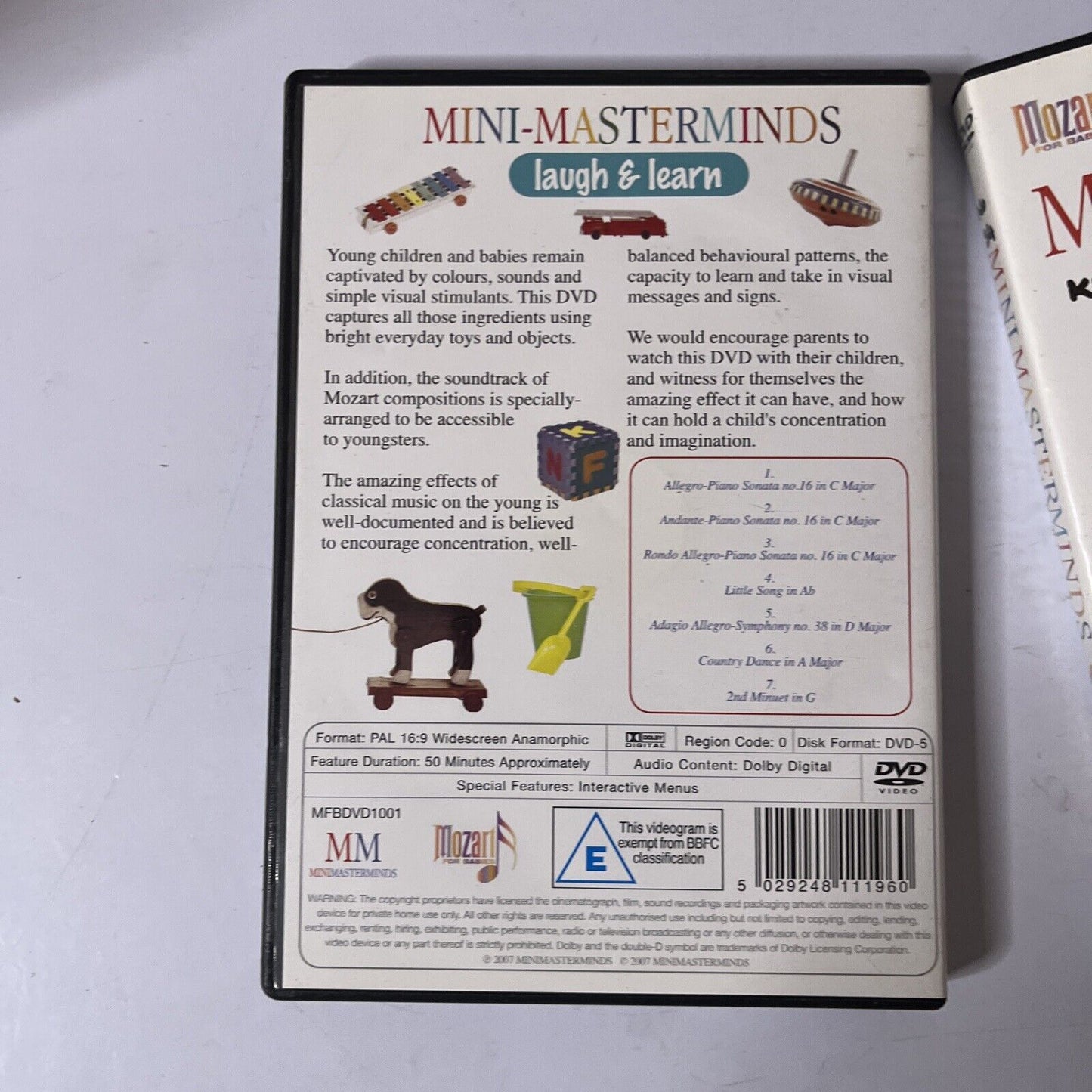 Mini Masterminds: Learning is Fun & Laugh & Learn DVD All Regions