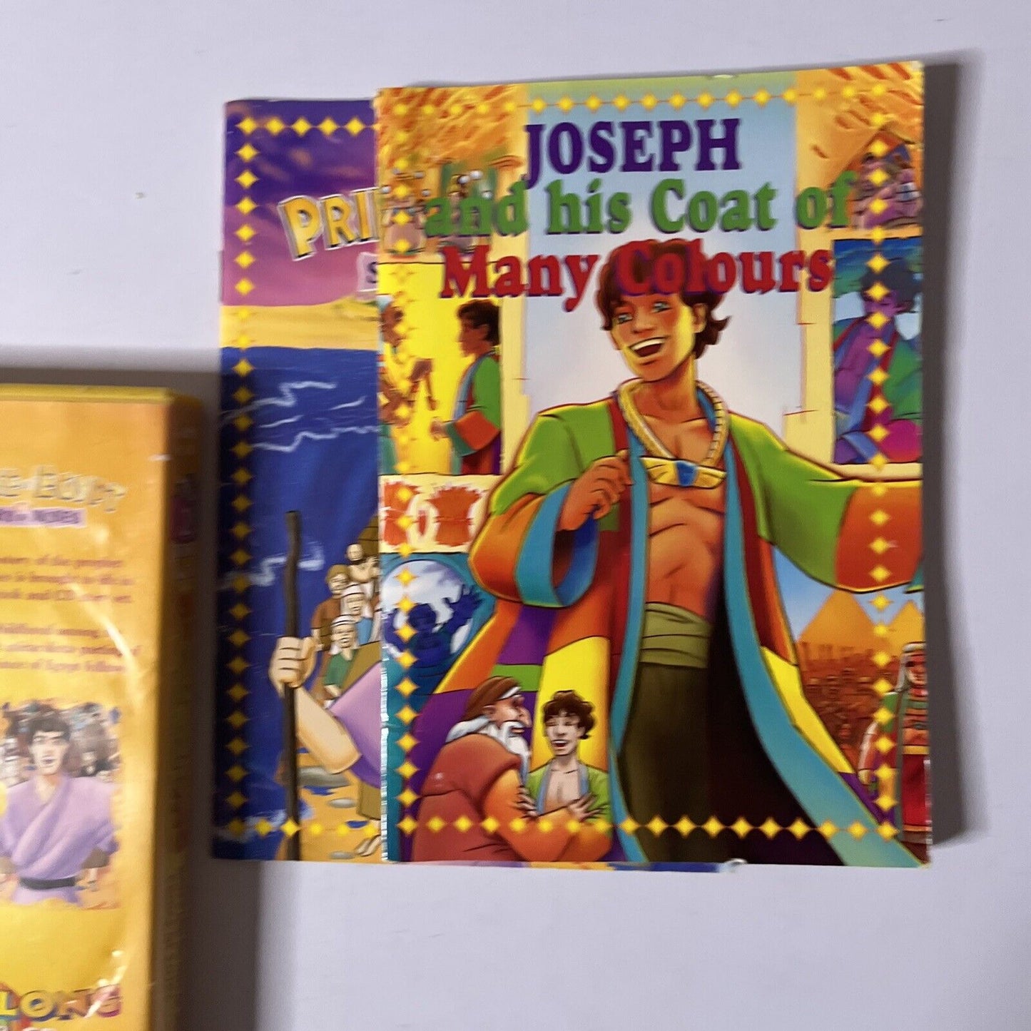 Joseph And His Coat Of Many Colours & Prince Of Egypt CD & Book - Read A-Long