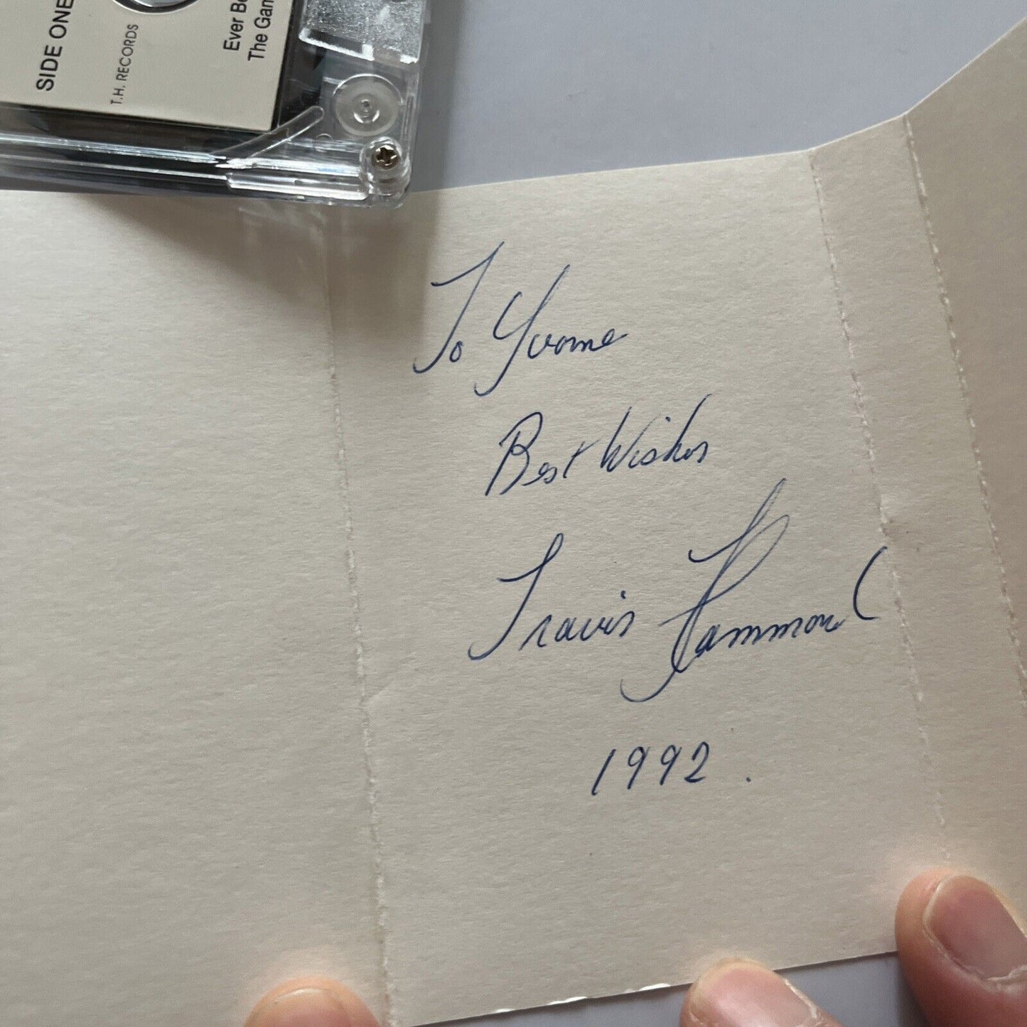 Travis Hammond - Ever Been Around Australia (Cassette) *Signed Copy*