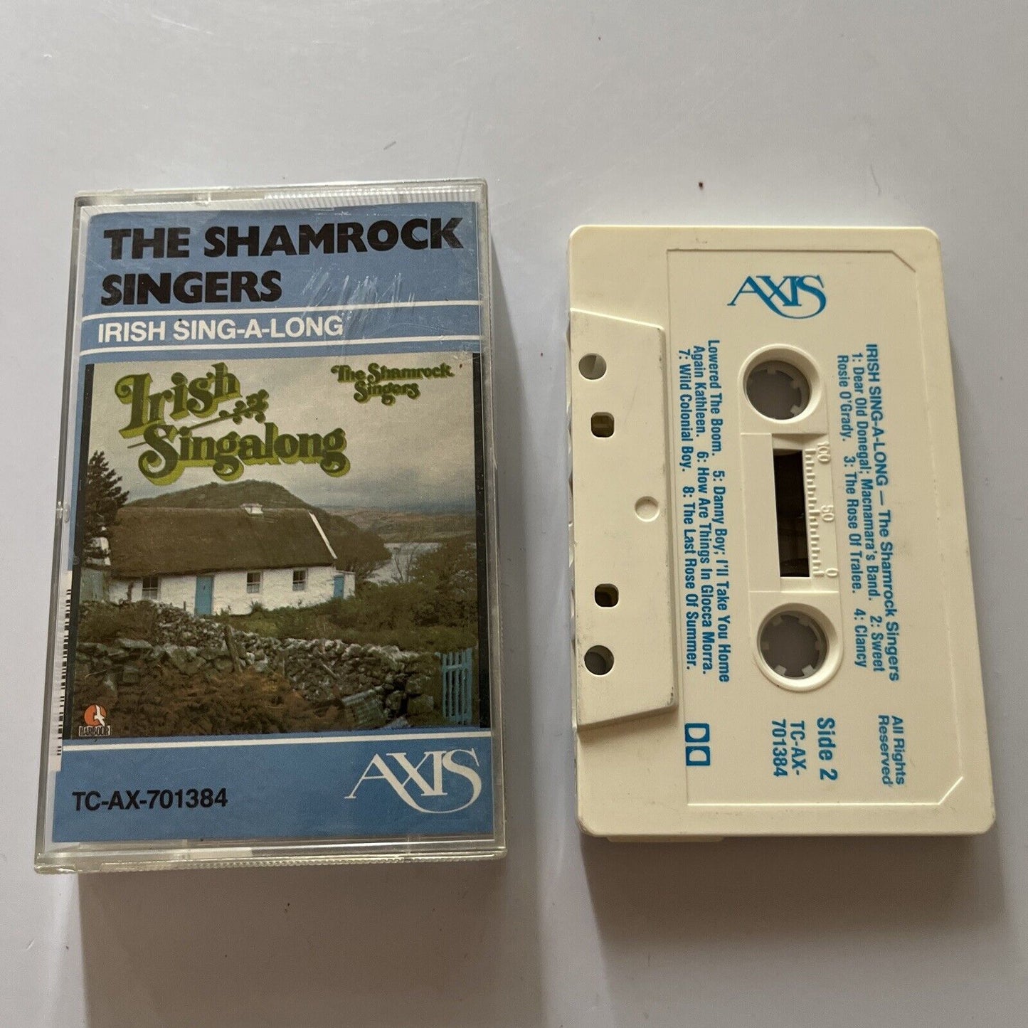 The Shamrock Singers - Irish Singalong (Cassette, 1976)