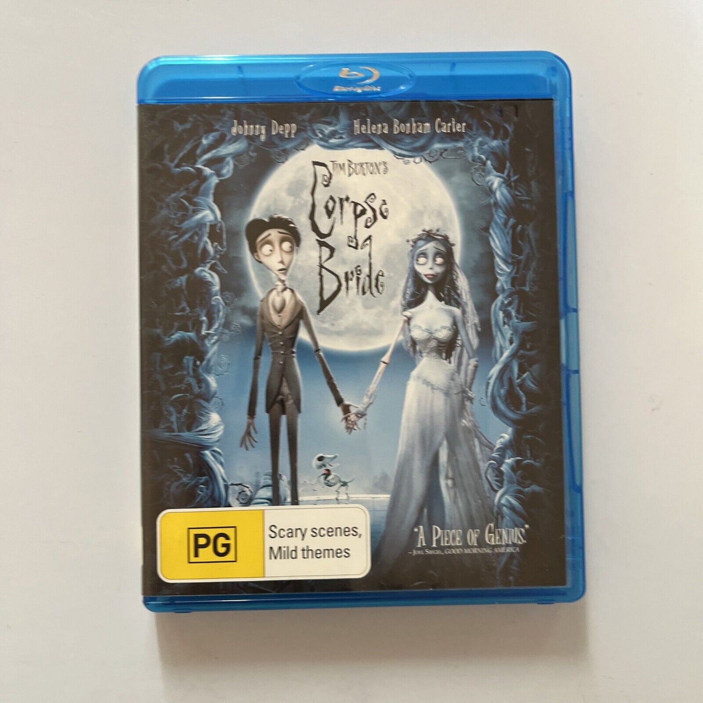 Tim Burton's Corpse Bride (Blu-ray, 2005)   Johnny Depp Region B