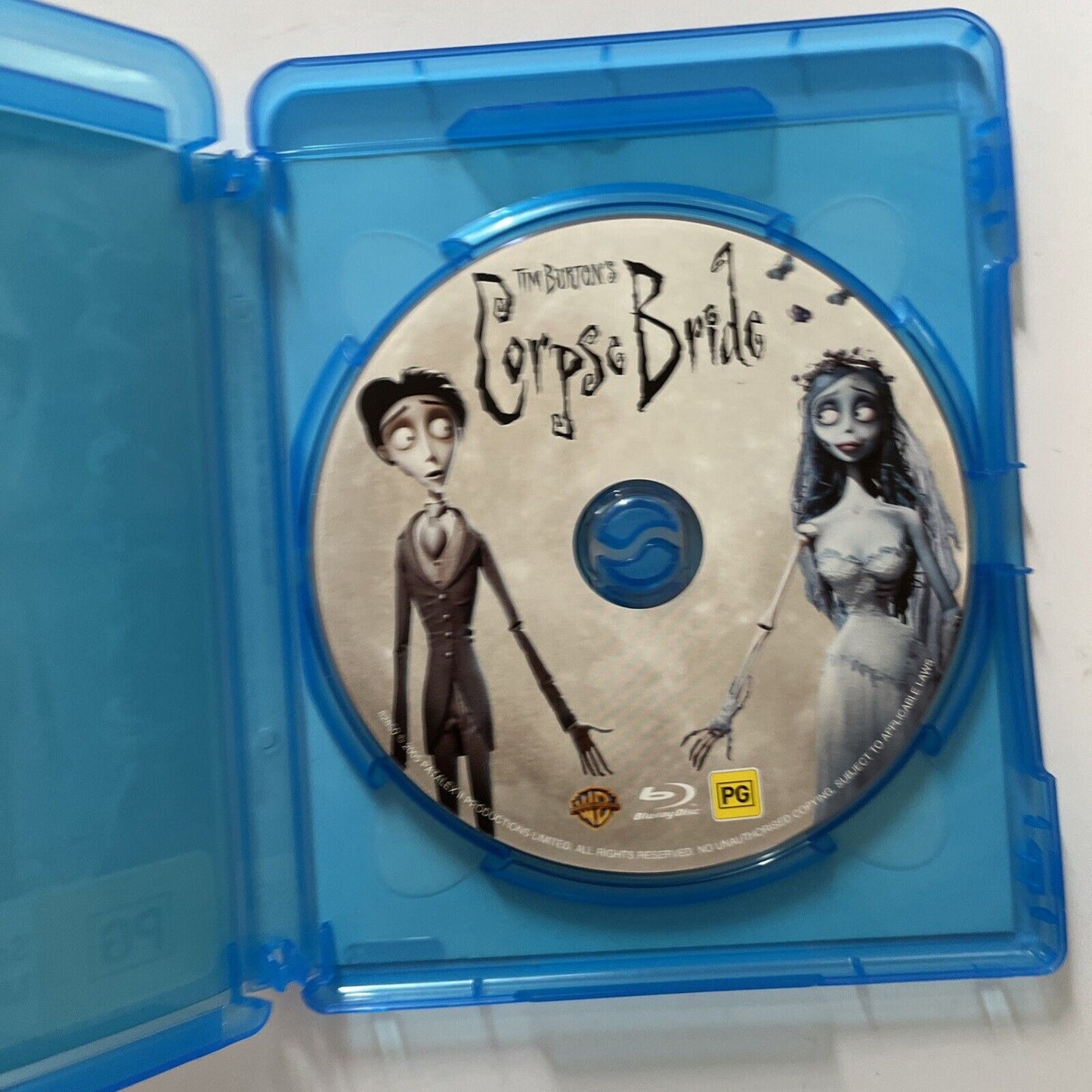 Tim Burton's Corpse Bride (Blu-ray, 2005)   Johnny Depp Region B