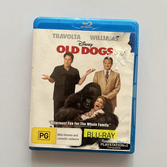 Old Dogs (Blu-ray, 2009) Matt Dillon, Robin Williams, John Travolta Region B & C