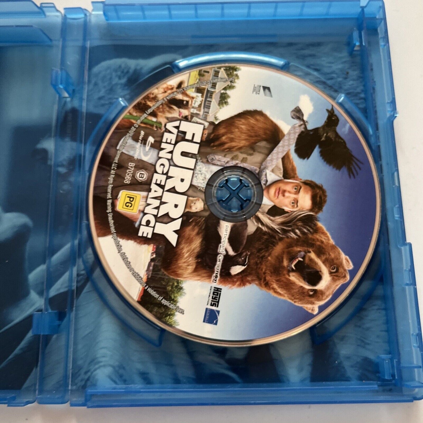 Furry Vengeance (Blu-ray, 2010) Brendan Fraser, Brooke Shields Region B