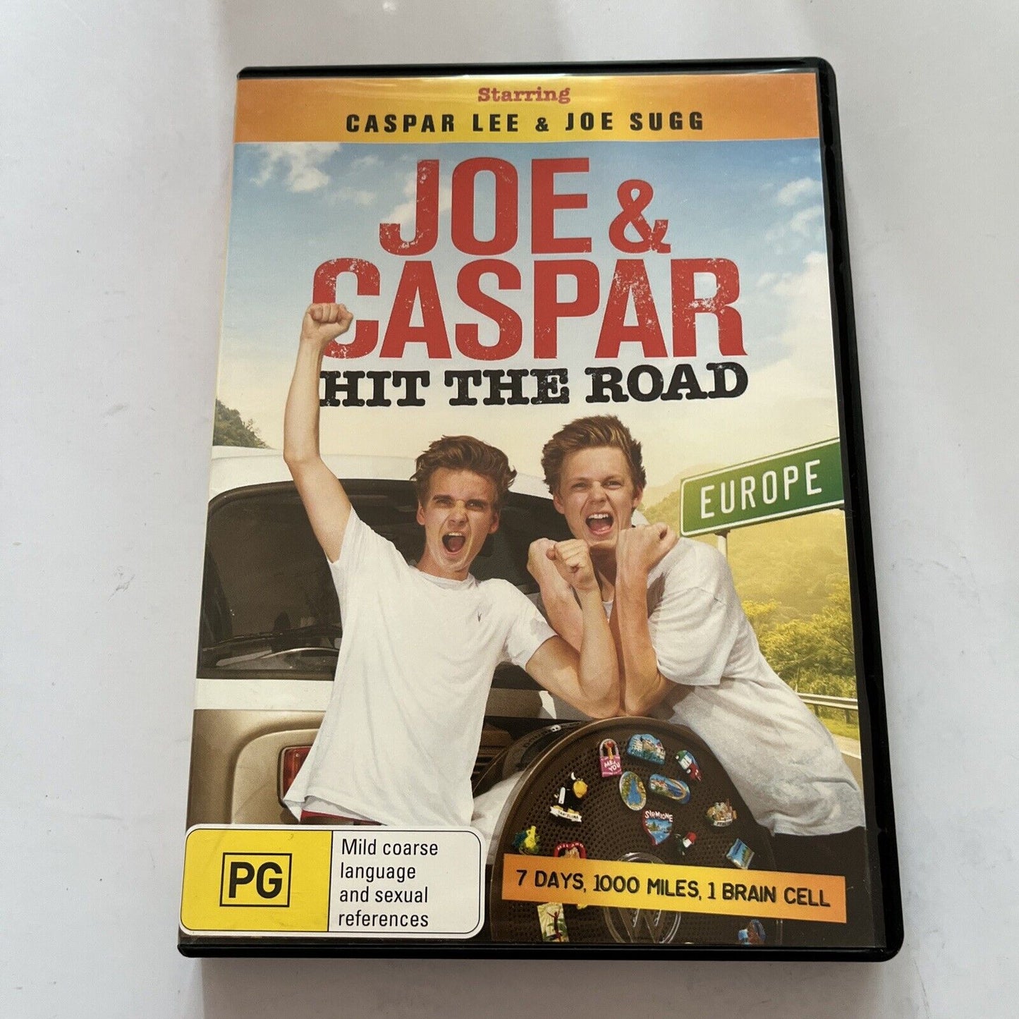 Joe & Caspar Hit The Road: Europe & USA (DVD, 2015) NEW Region 4