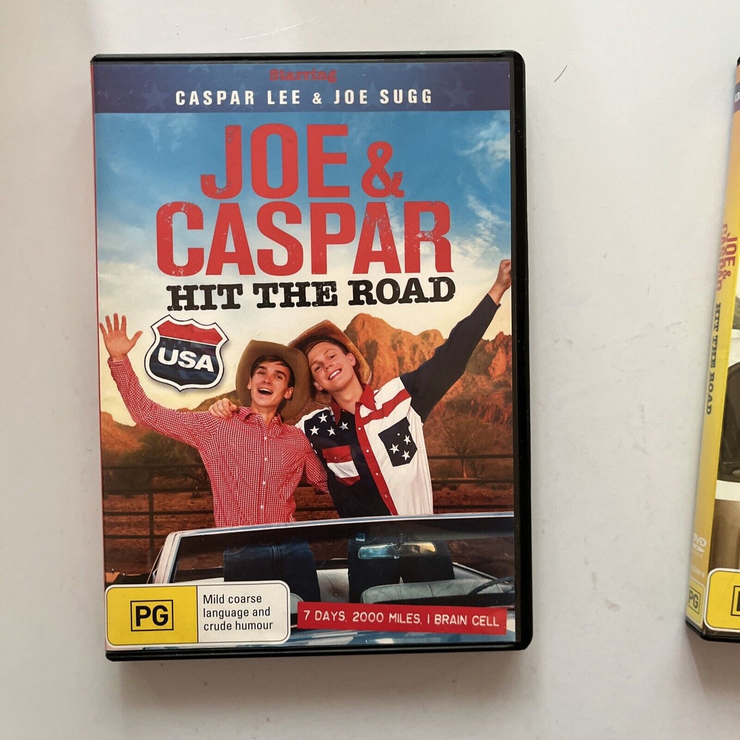Joe & Caspar Hit The Road: Europe & USA (DVD, 2015) NEW Region 4