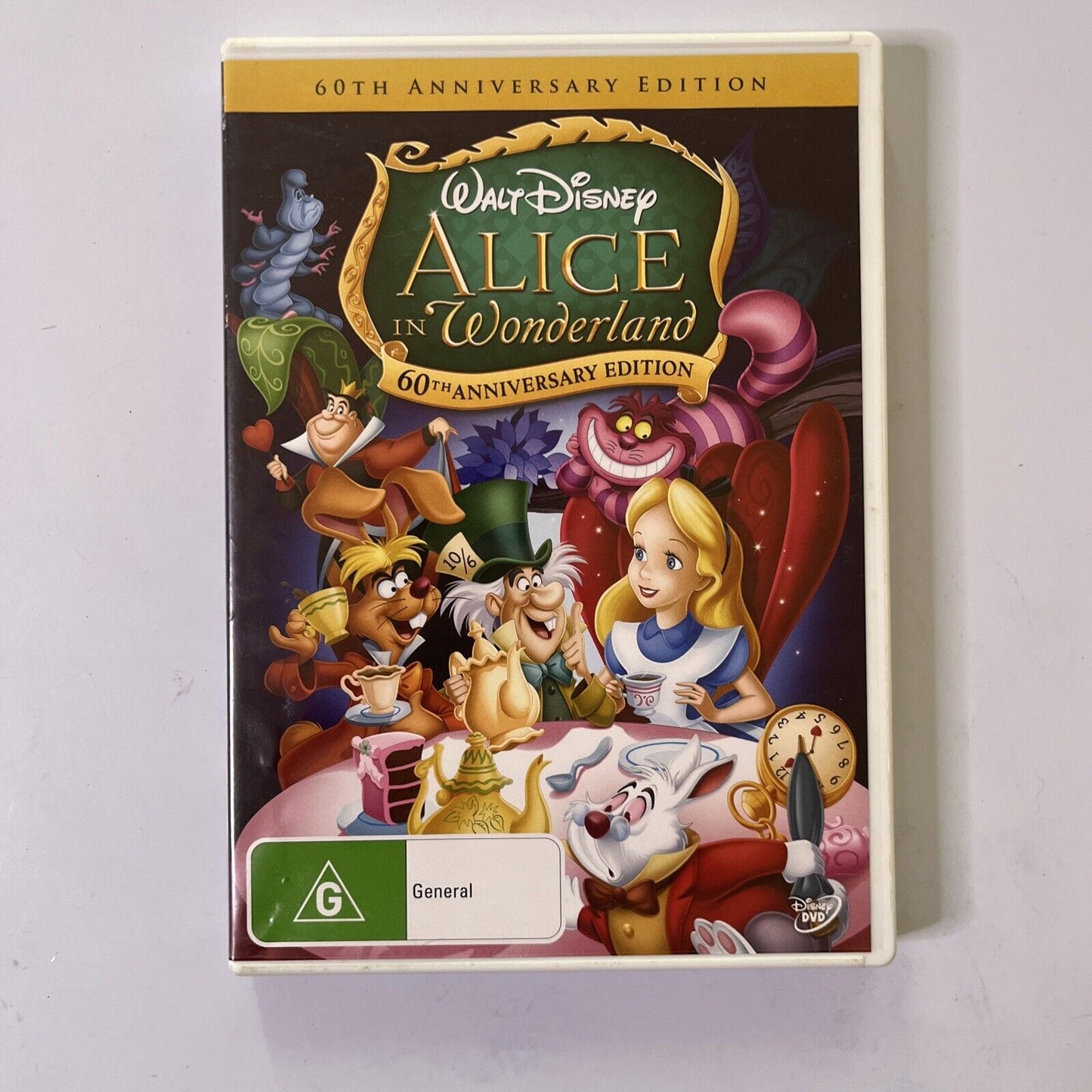 Alice In Wonderland - 60th Anniversary Edition (DVD, 1951) Region 4