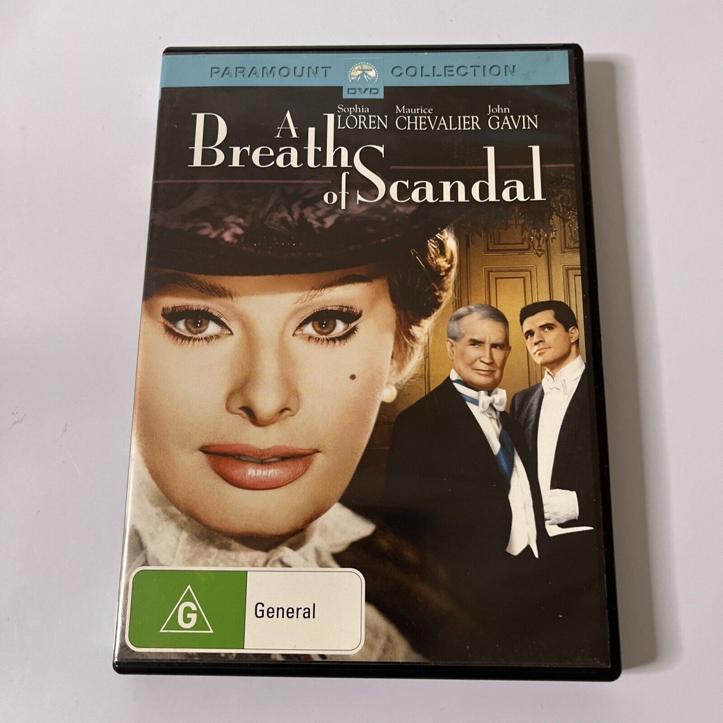 A Breath Of Scandal (DVD, 1960) Maurice Chevalier, Sophia Loren NEW Region 4