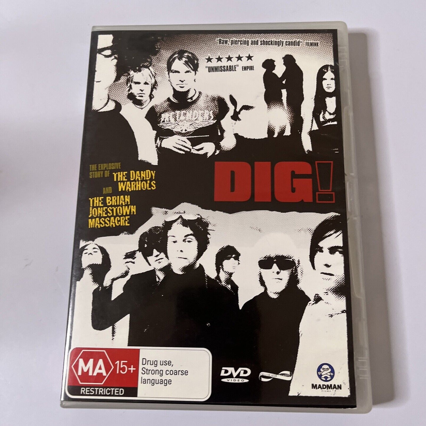 Dig! Dandy Warhol's Documentary (DVD, 2004) All Regions