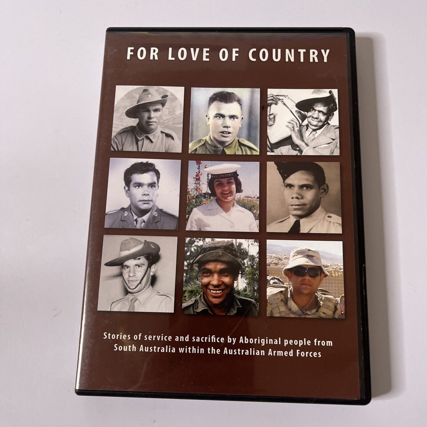 For Love Of Country: Stories Of Aboriginal Within Australian Armed Forces DVD