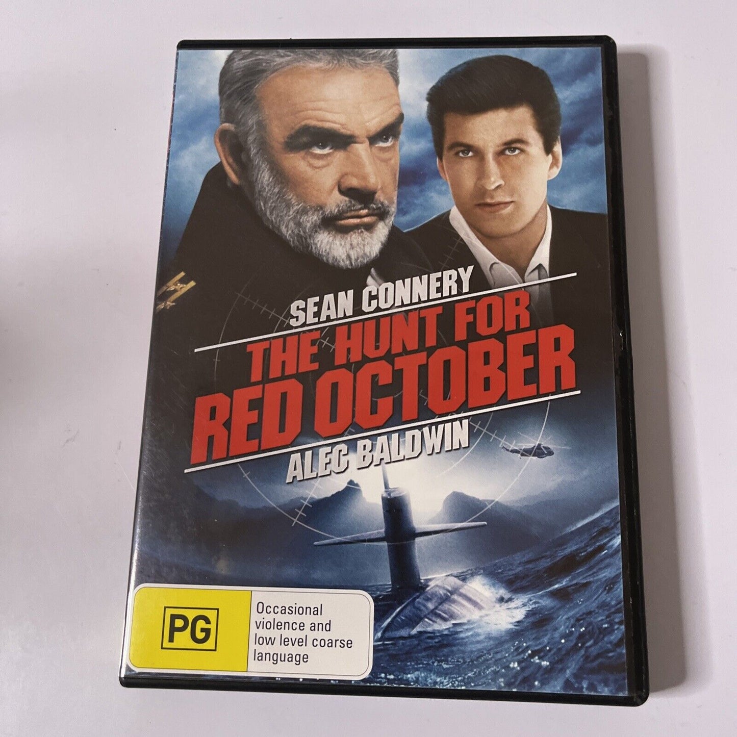 The Hunt For Red October (DVD, 1990) Sean Connery, Alec Baldwin Region 4