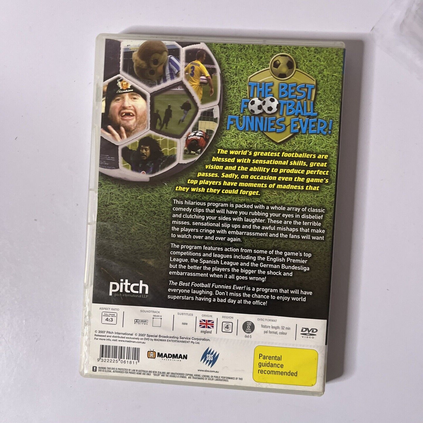 The Best Football Funnies (DVD, 2007) Region 4