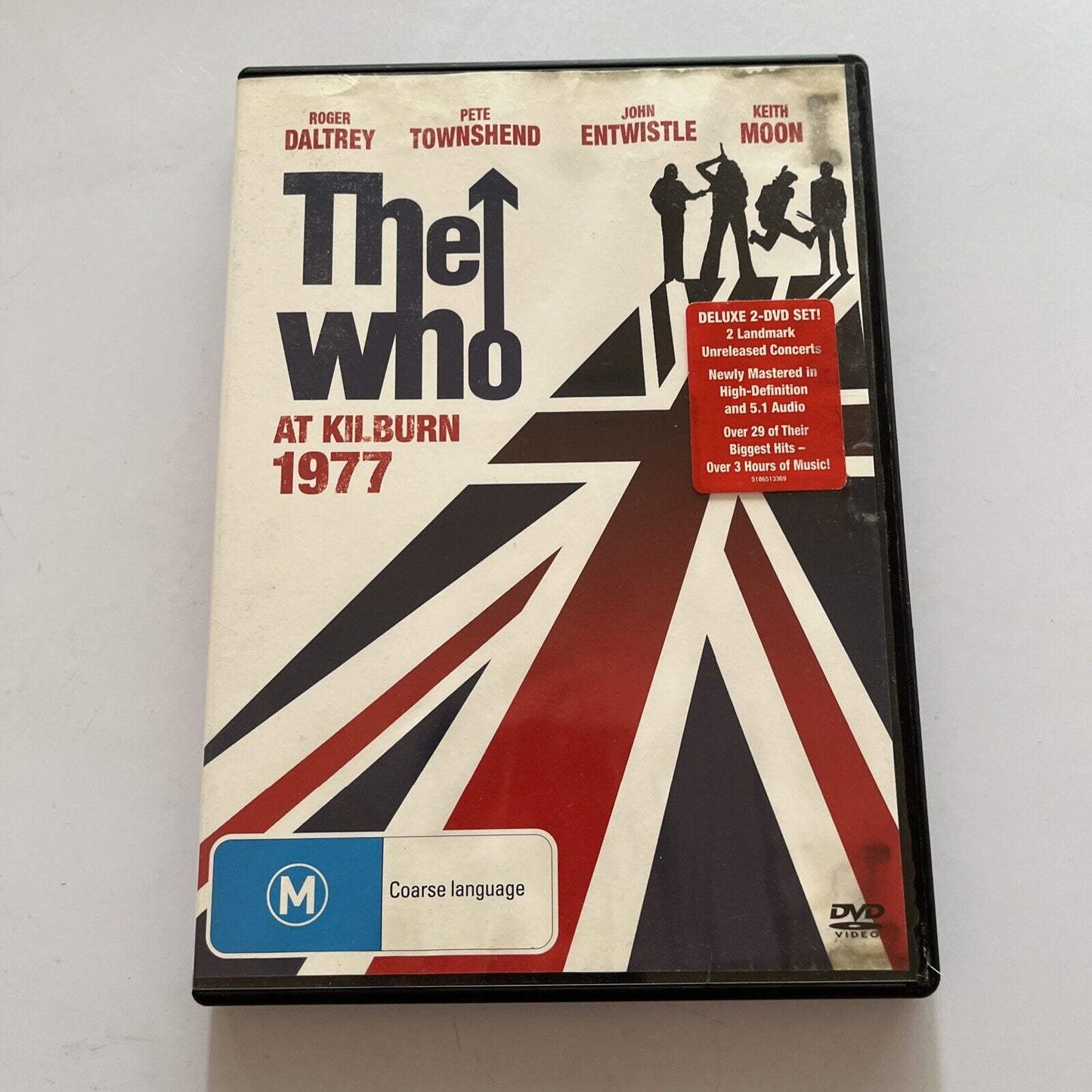 The Who - Live At Kilburn 1977 (DVD, 2008, 2-Disc) All Regions