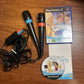 SingStar Party & 2x Singstar Microphones USB Sony Playstation 2 PS2 PAL & Manual