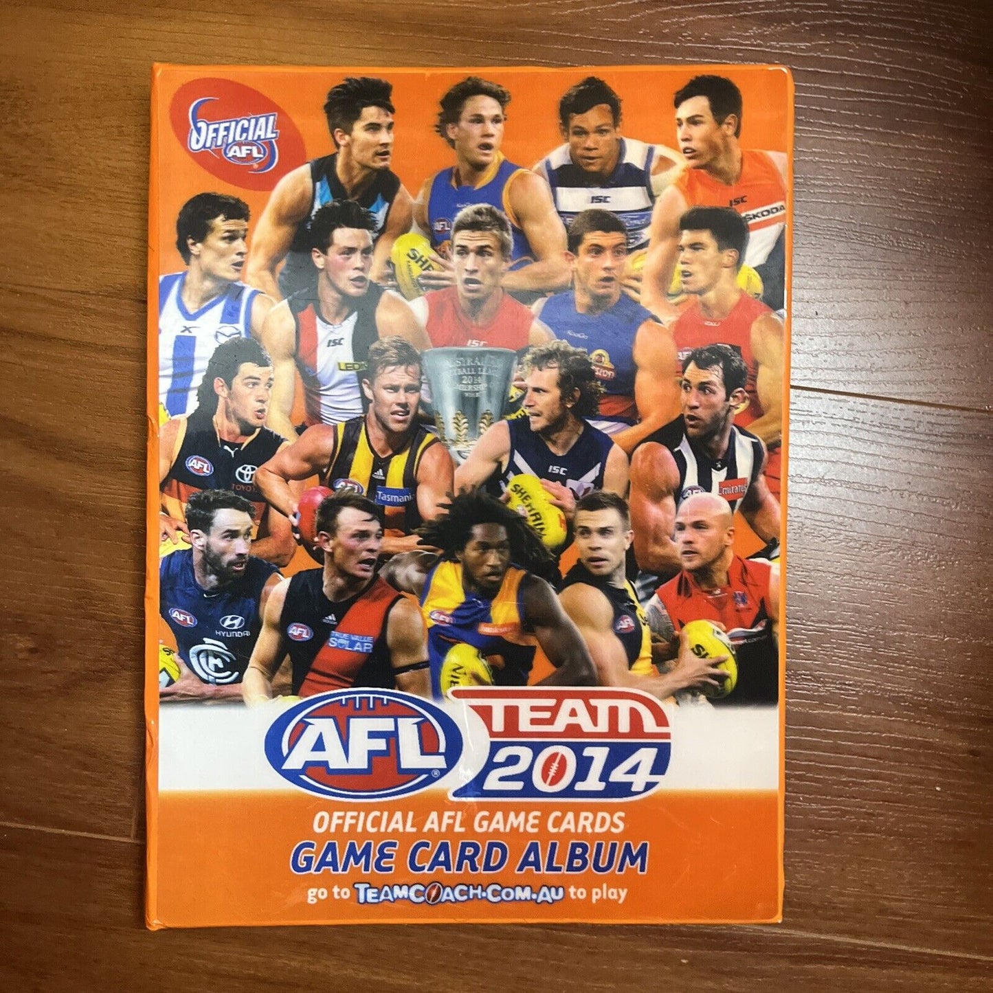AFL Team 2014 Official AFL Game Card Album With 33 Cards