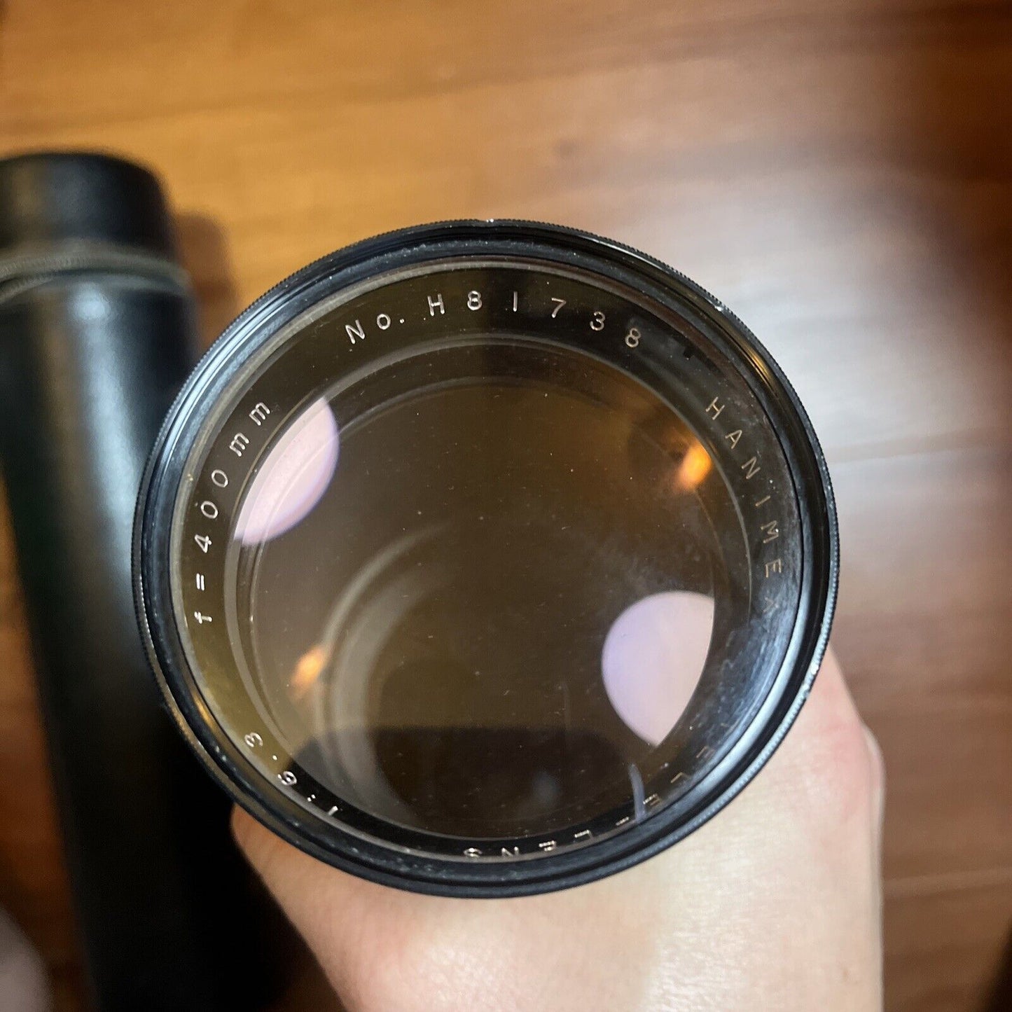 Hanimex Tele-Lens 1:6.3 F=400mm No. H81738