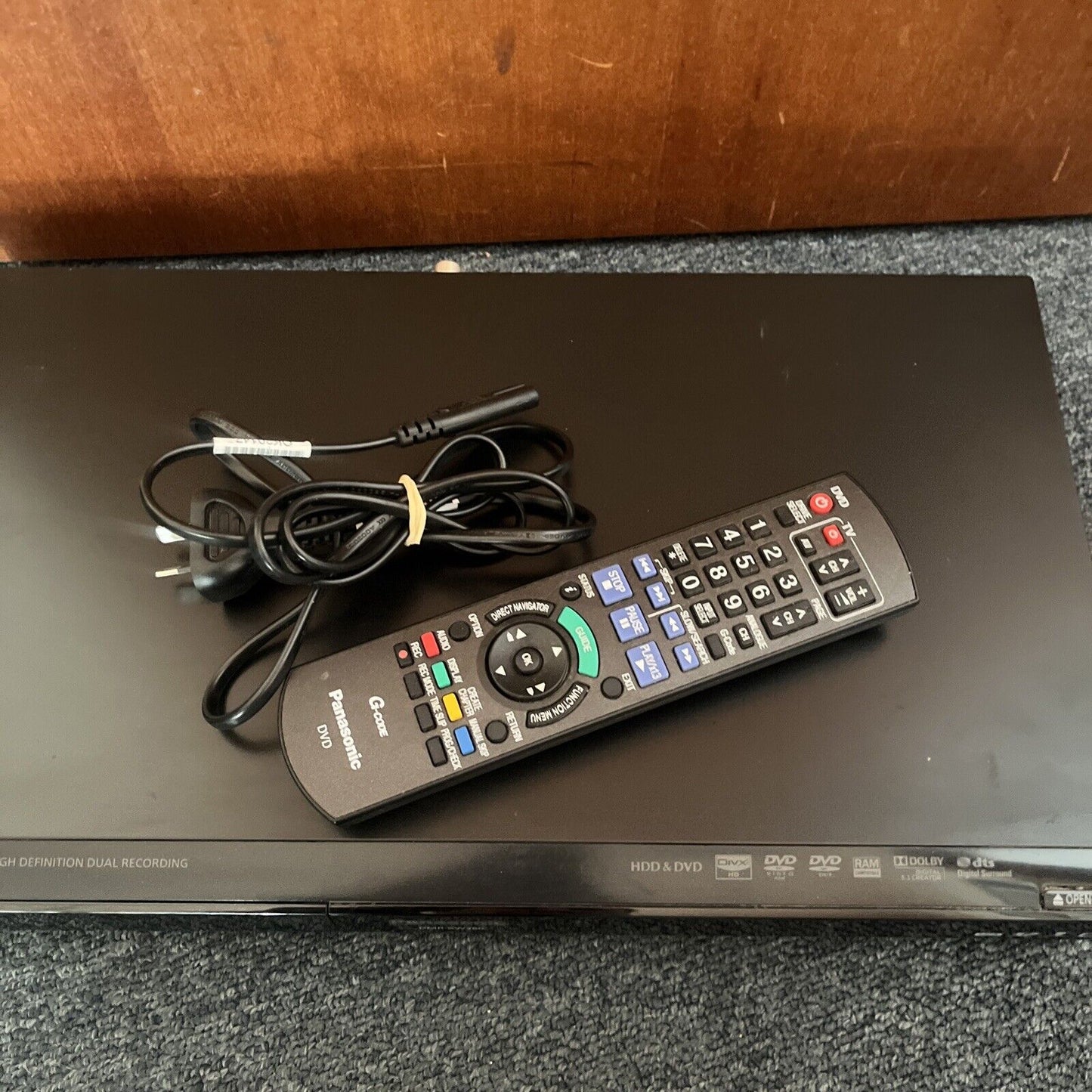 Panasonic DMR-XW380 DVD HDD Recorder HD Digital TV Tuner 250GB