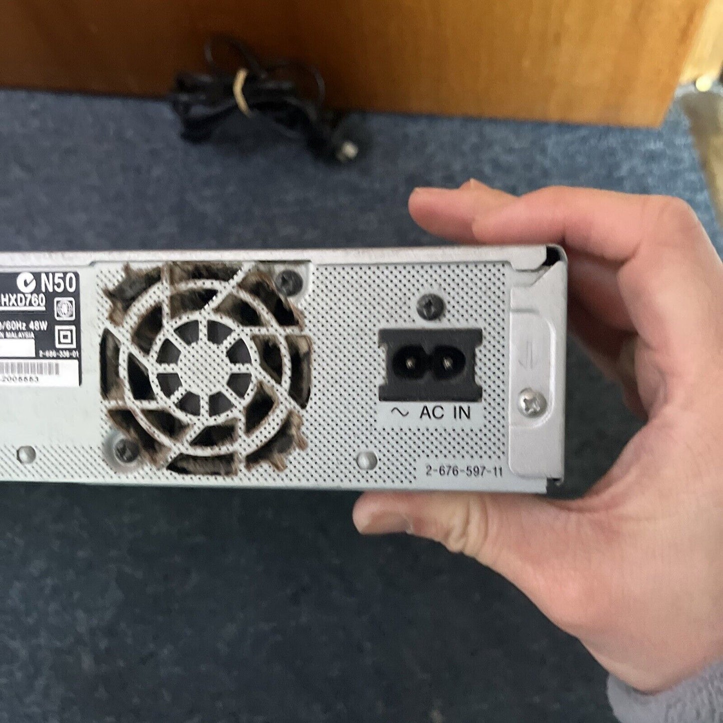 Sony RDR-HXD760 DVD Recorder 160gb HDD DVD+RW/-RW/+R/-R  *No Remote Control*