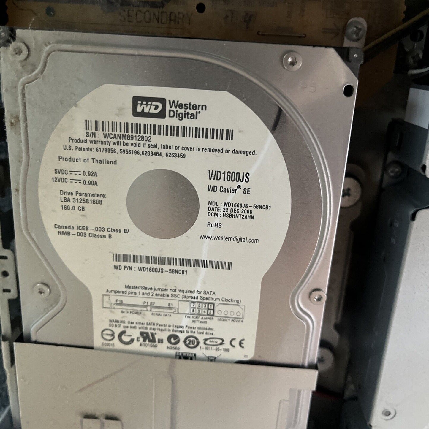 Sony RDR-HXD760 DVD Recorder 160gb HDD DVD+RW/-RW/+R/-R  *No Remote Control*