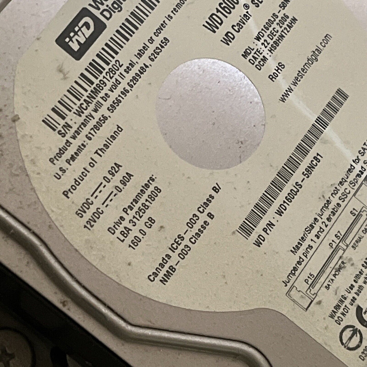 Sony RDR-HXD760 DVD Recorder 160gb HDD DVD+RW/-RW/+R/-R  *No Remote Control*