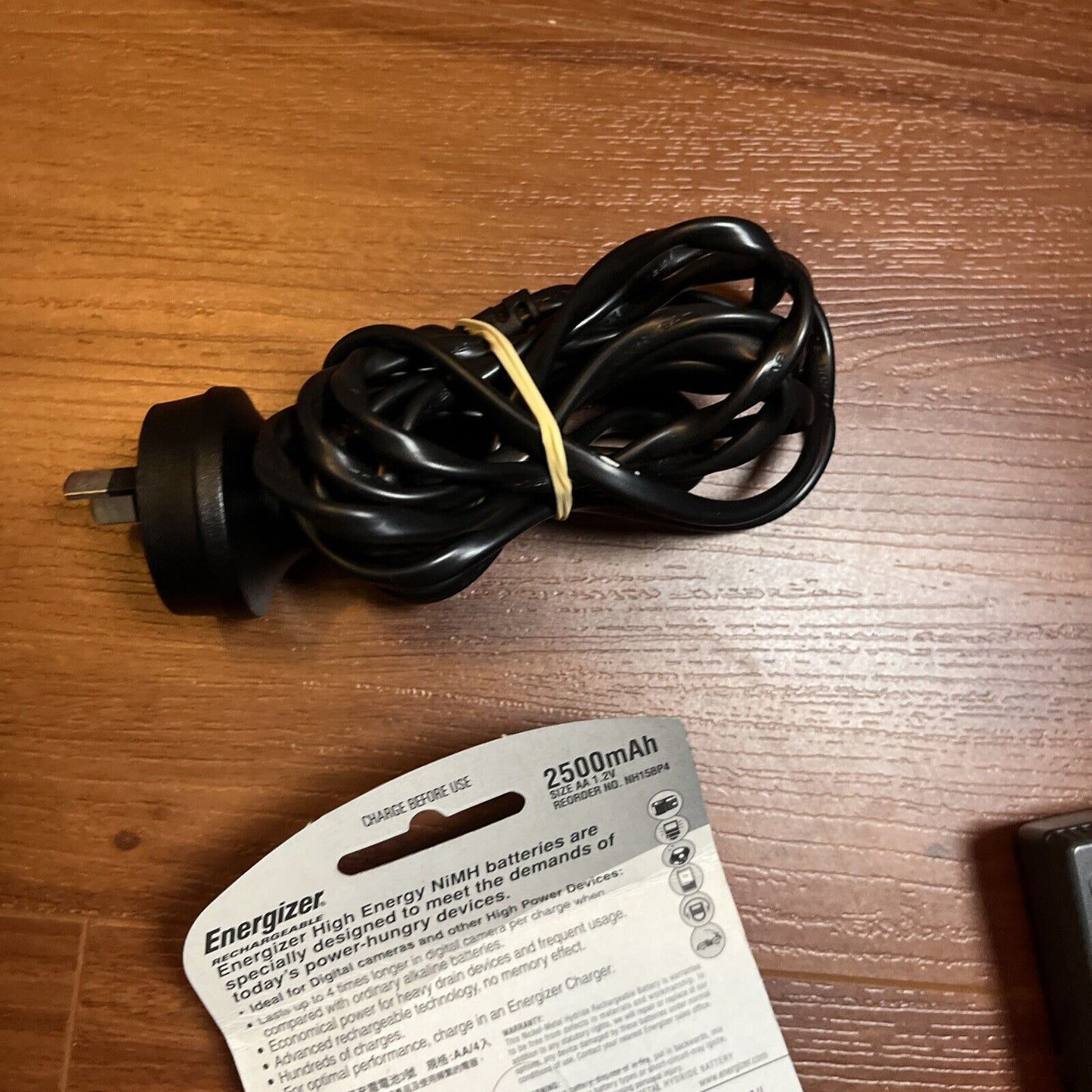 Fujifilm DigiCharge Battery With 4 Pack AA Rechargeable Energizer Batteries NiMH